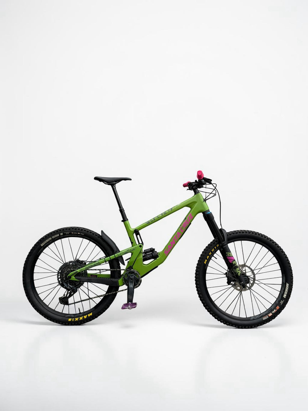 Large - Santa Cruz Nomad 5 C S - Adder Green