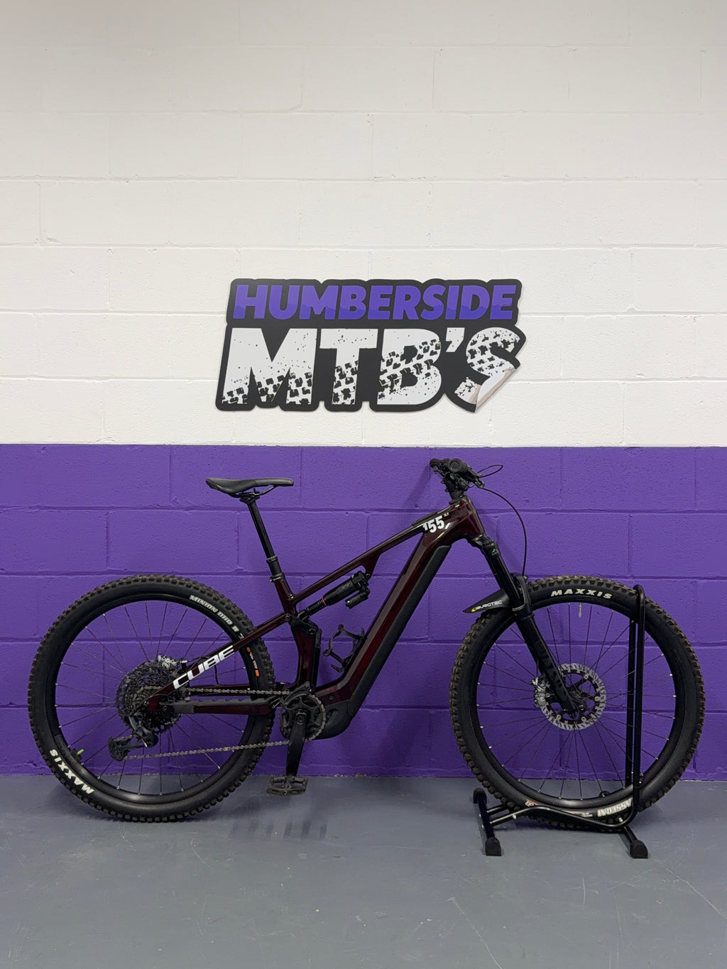 Large / 2024 Cube Stereo Hybrid One55 SLX 750 / EMTB / E-BIKE / MTB