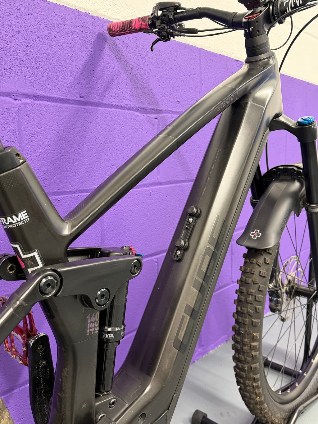 Large / 2024 CUBE STEREO HYBRID 140 HPC SLX 750 / EMTB / E-BIKE / MTB