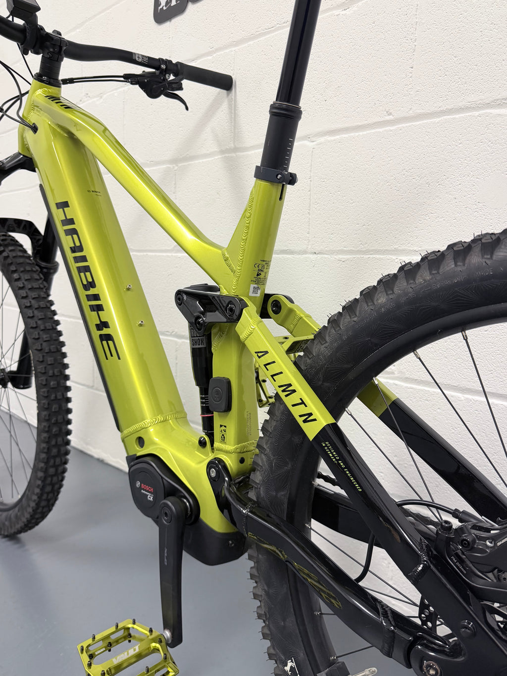 Large - 2025 HAIBIKE ALLMTN 6 Full Suspension Mountain Bike - EMTB