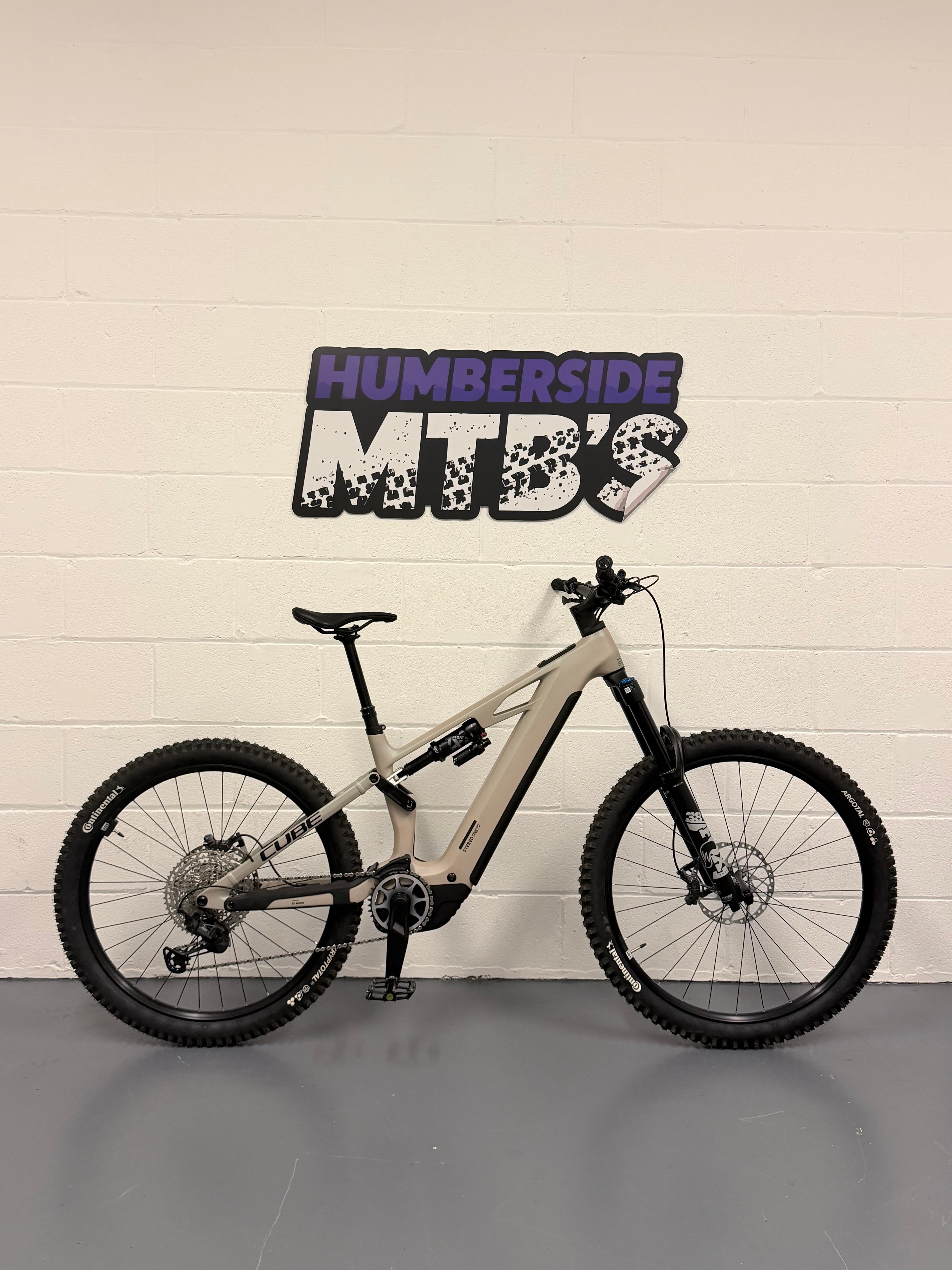Medium - 41 Miles ! - 2026 Cube Stereo Hybrid One77 HPC SLX 800 Full Suspension Mountain Bike - EMTB - MTB
