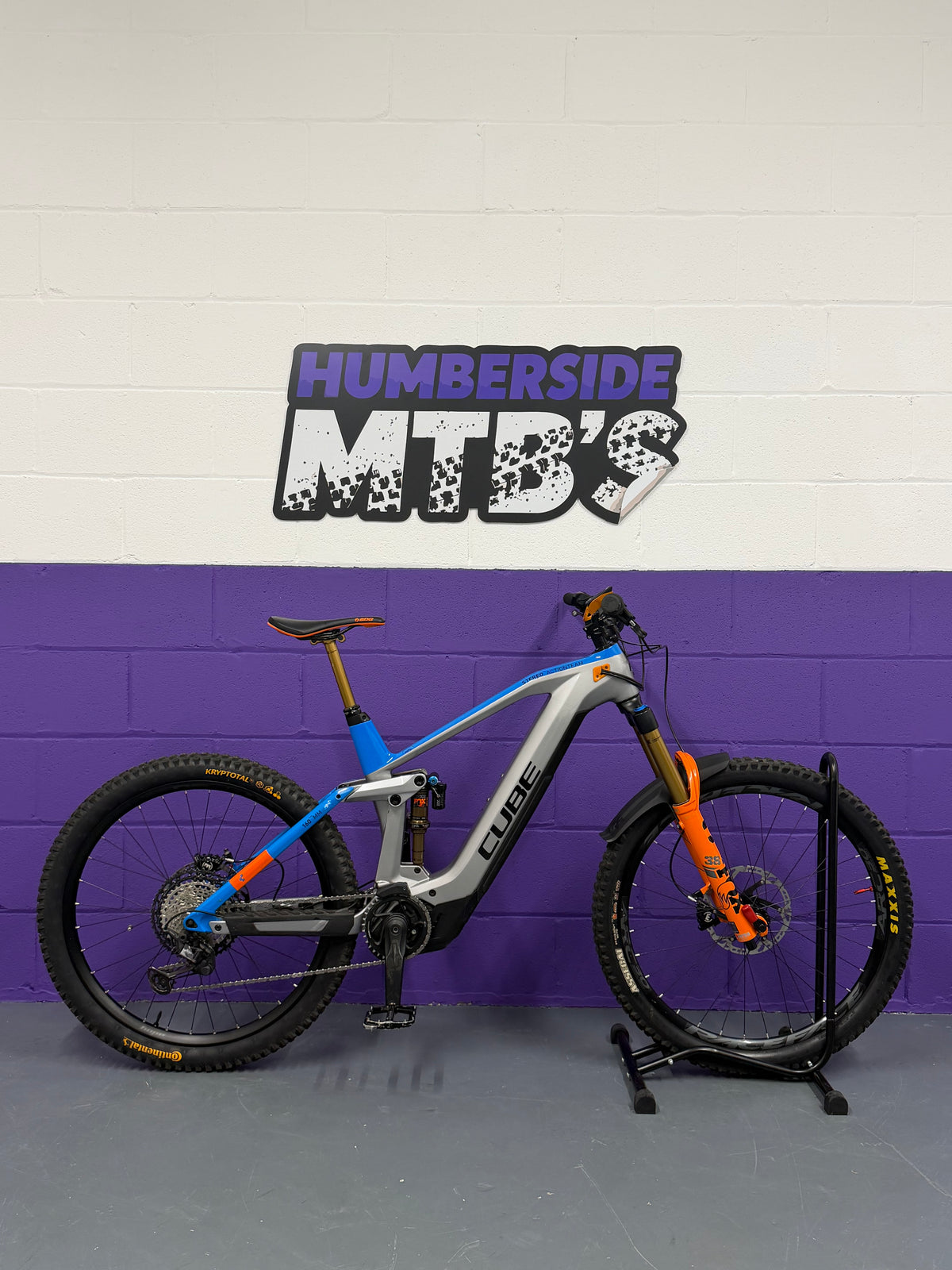 Large / Cube Stereo Hybrid 160 ActionTeam / EMTB / E-BIKE / MTB