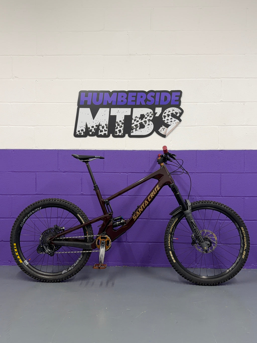 XL - 2022 Santa Cruz Nomad C Oxblood - Full Suspension Mountain Bike