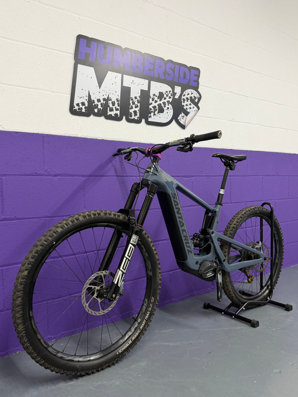 Medium / 2023 Santa Cruz Heckler C MX Full Suspension Electric Mountain Bike / EMTB / MTB