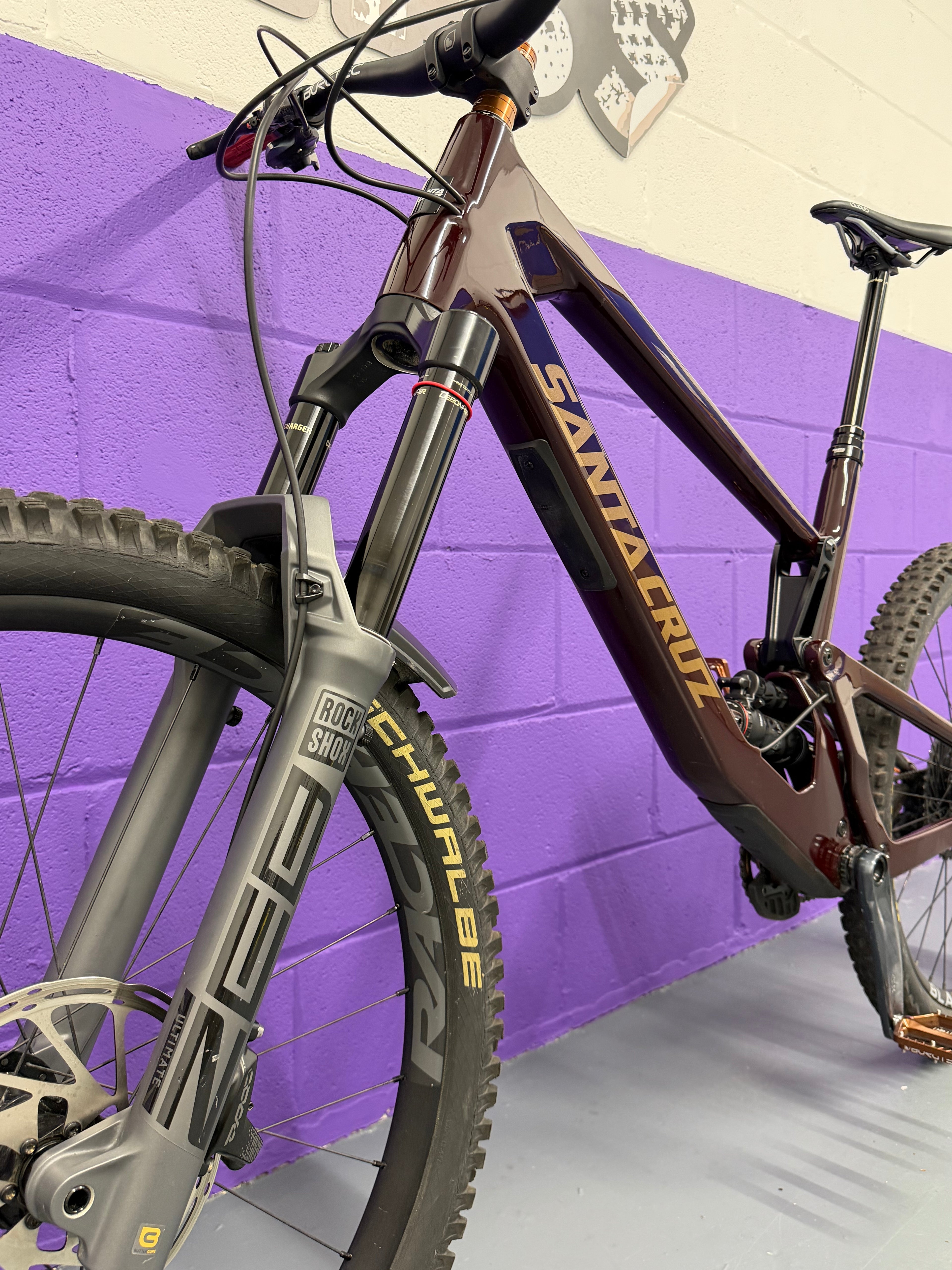 XL - 2022 Santa Cruz Nomad C Oxblood - Full Suspension Mountain Bike