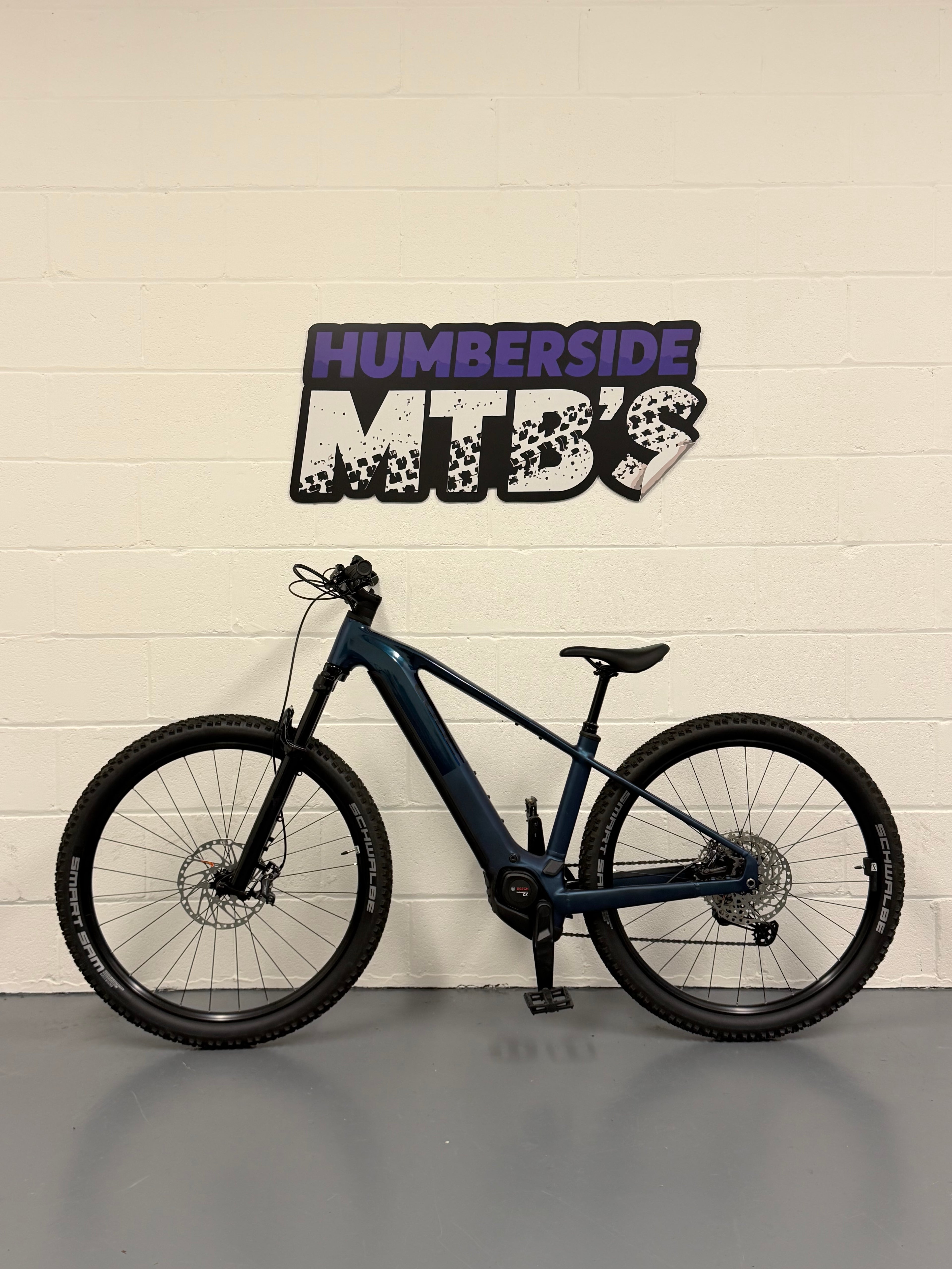 Medium - 2025 Cube Reaction Hybrid SLX 800 Full Suspension Electric Mountain Bike - EMTB - MTB