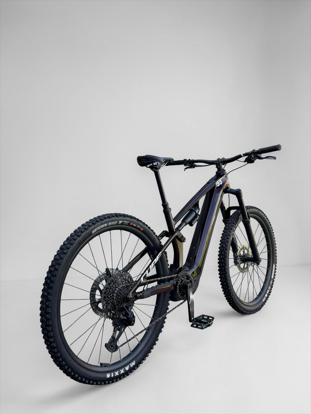 Large - 421 miles - Cube Stereo Hybrid One55 C:68X SLX 750 - EMTB