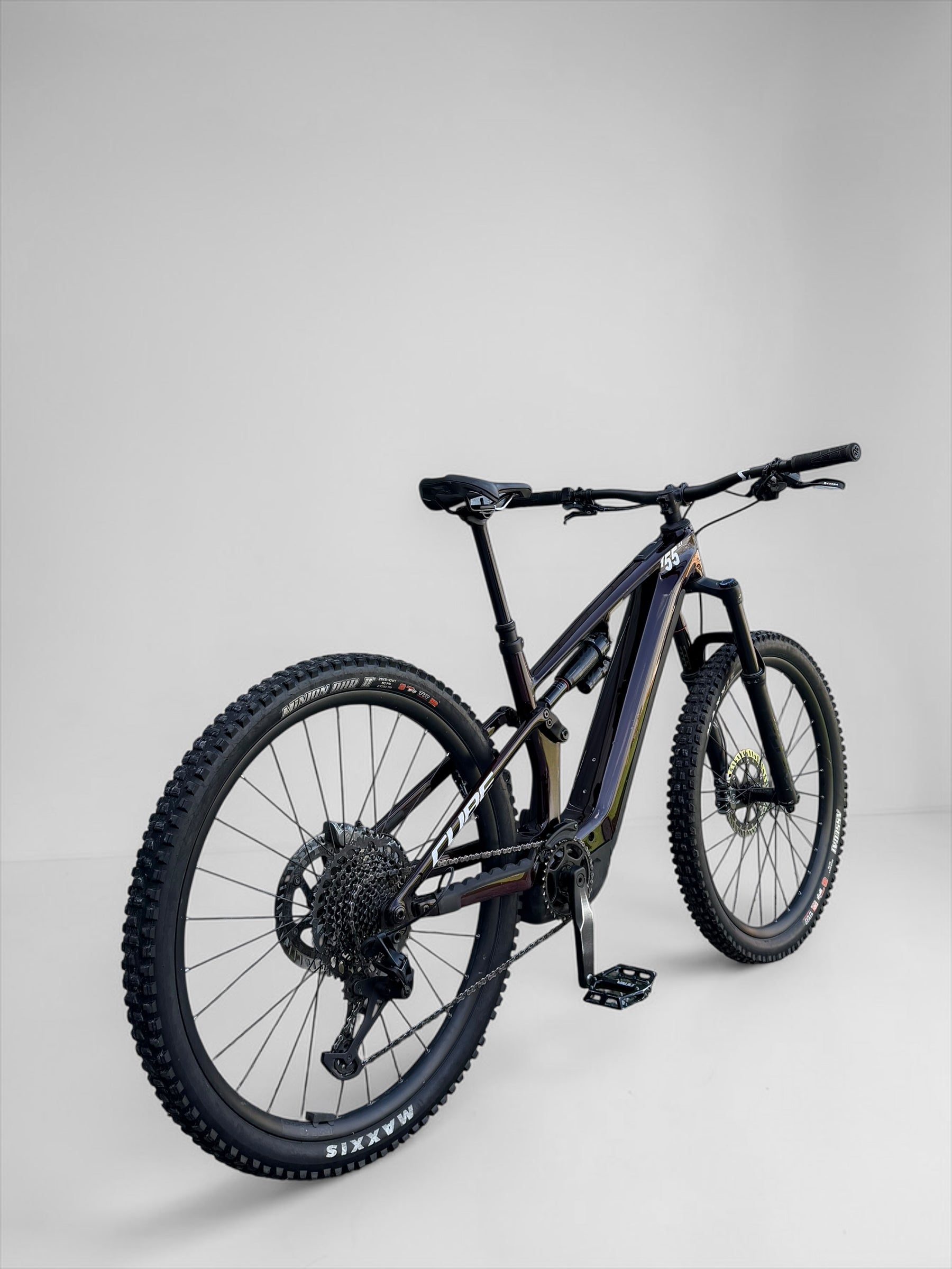 Large - 421 miles - Cube Stereo Hybrid One55 C:68X SLX 750 - EMTB