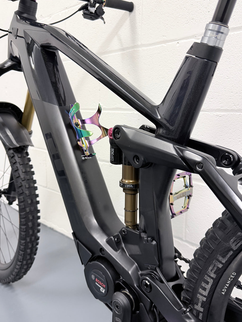 Large - 2021 Cube Stereo Hybrid 160 C62 SLT Full Suspension Mountain Bike - EMTB