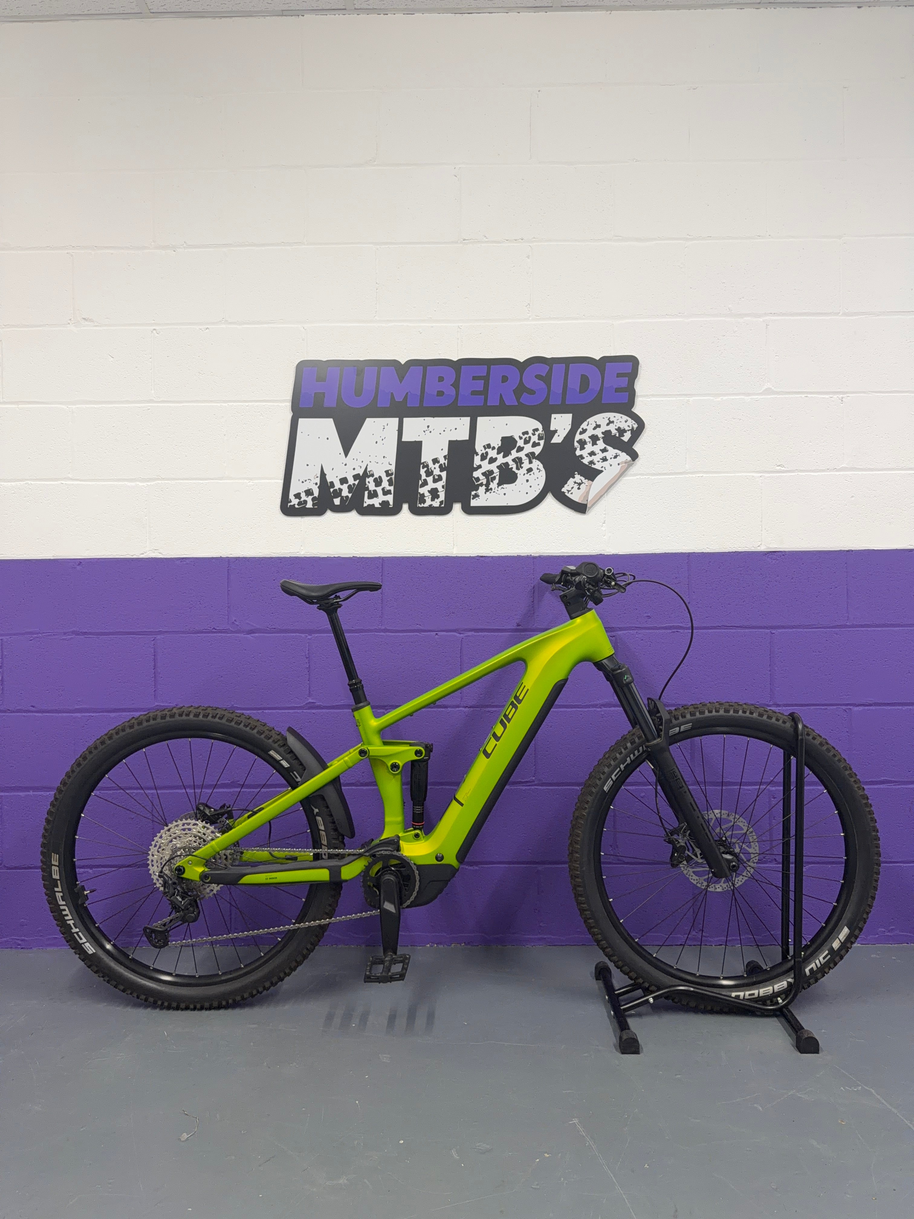 Large / 2025 Cube Stereo Hybrid One44 EX 800 / 78 MILES / EMTB / E-BIKE / MTB