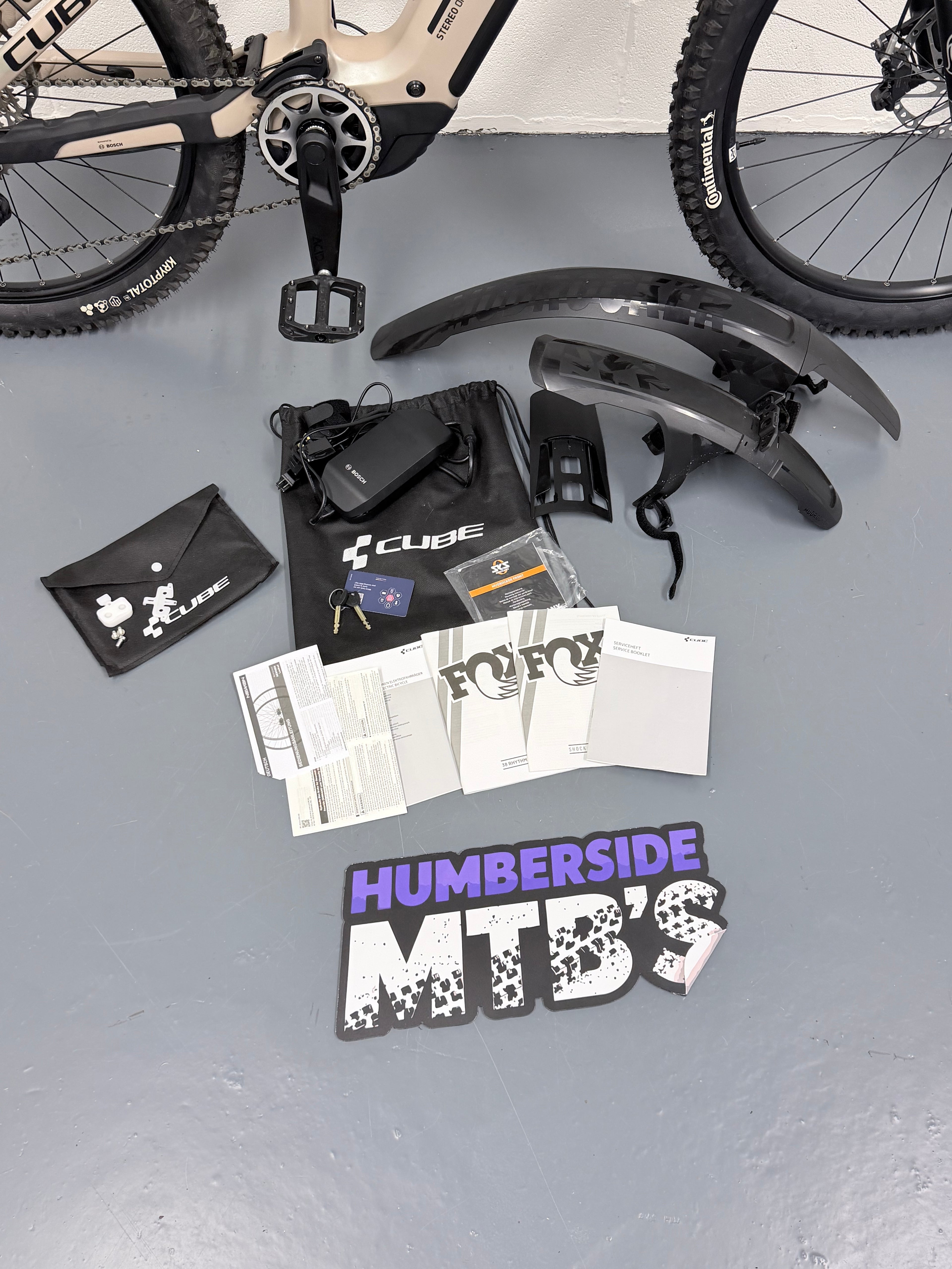 Medium - 39 MILES!! - 2026 Cube Stereo Hybrid One77 HPC SLX 800 Full Suspension Mountain Bike - EMTB - MTB