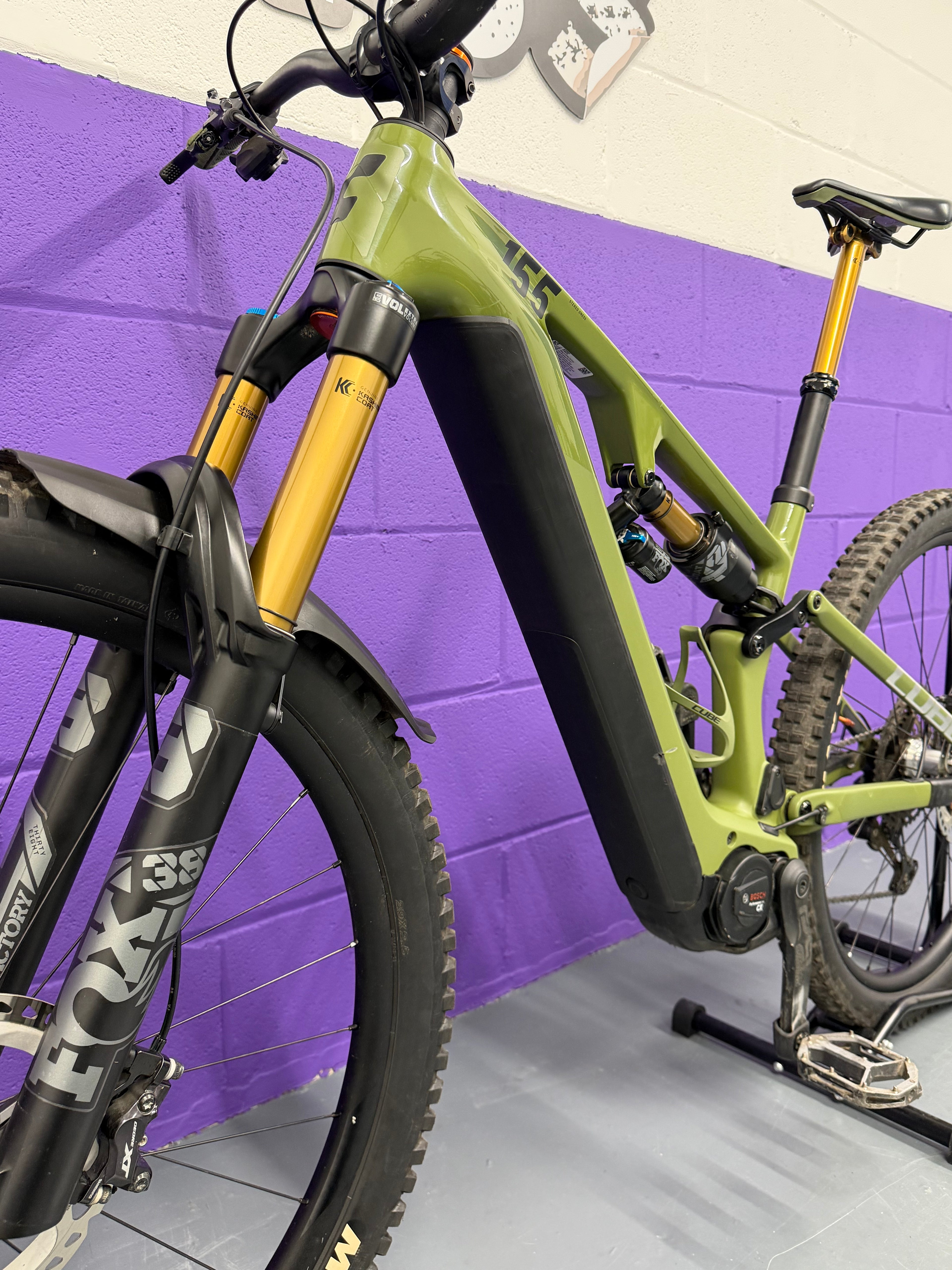 Medium / 2024 Cube Stereo Hybrid One55 TM 750 / EMTB / E-BIKE / MTB