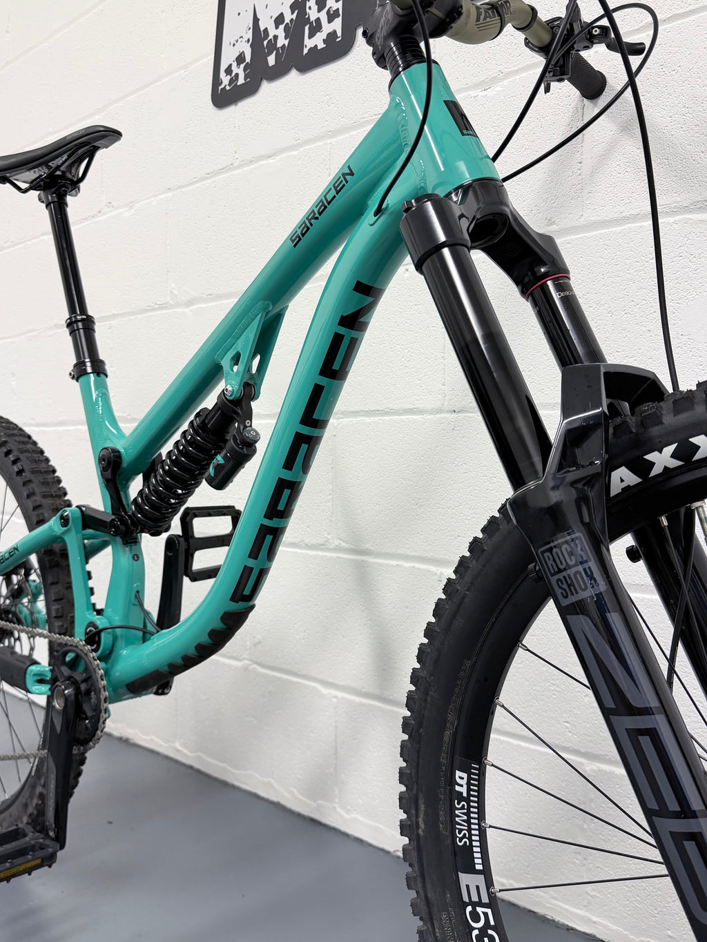 Large - 2025 Saracen Ariel 80 Full Suspension Mountain Bike - MTB - UPGRADED
