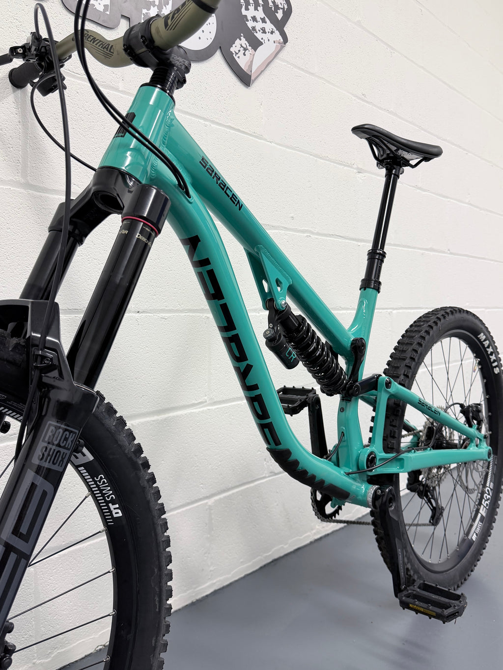 Large - 2025 Saracen Ariel 80 Full Suspension Mountain Bike - MTB - UPGRADED