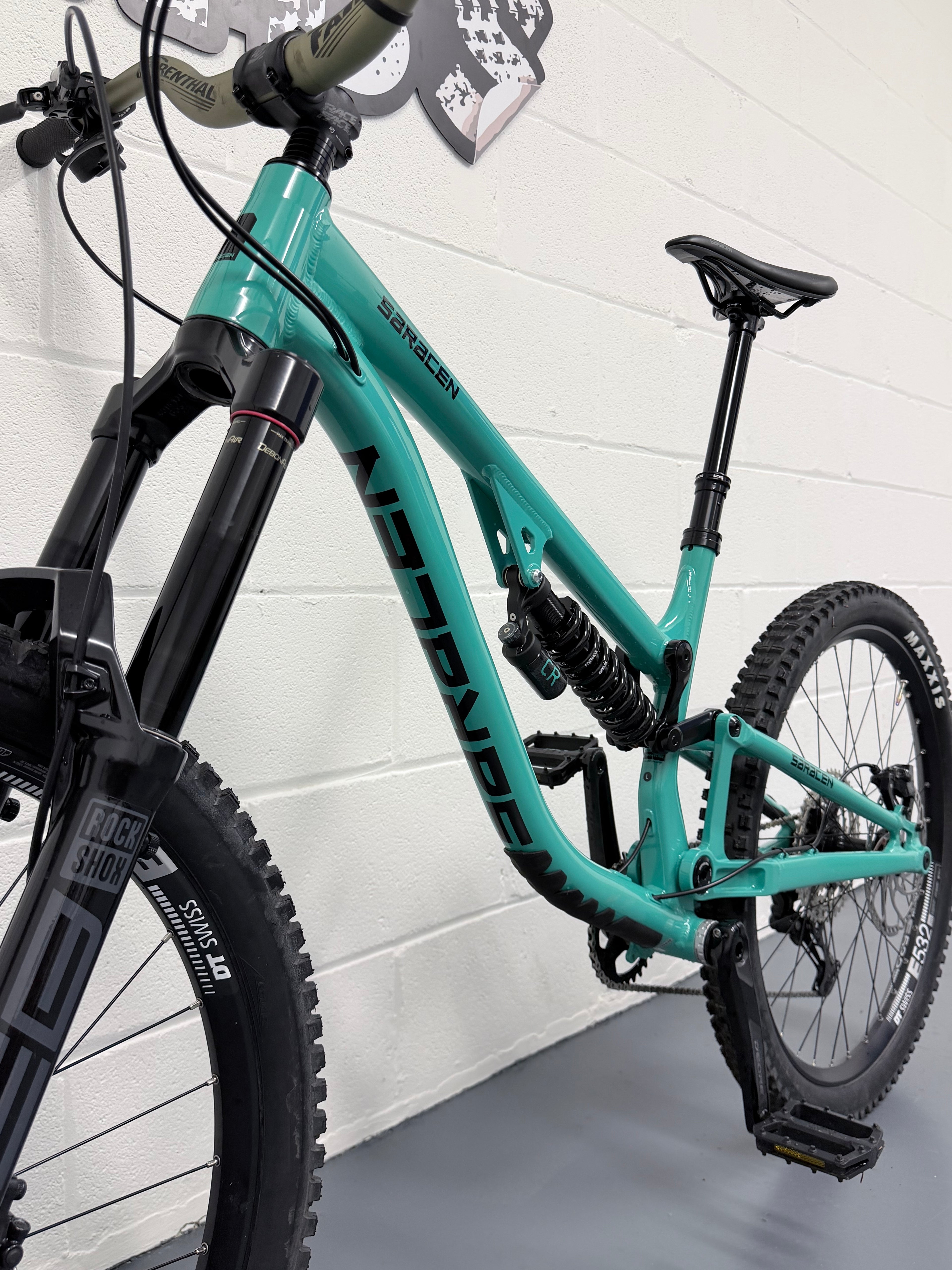 Large - 2025 Saracen Ariel 80 Full Suspension Mountain Bike - MTB - UPGRADED