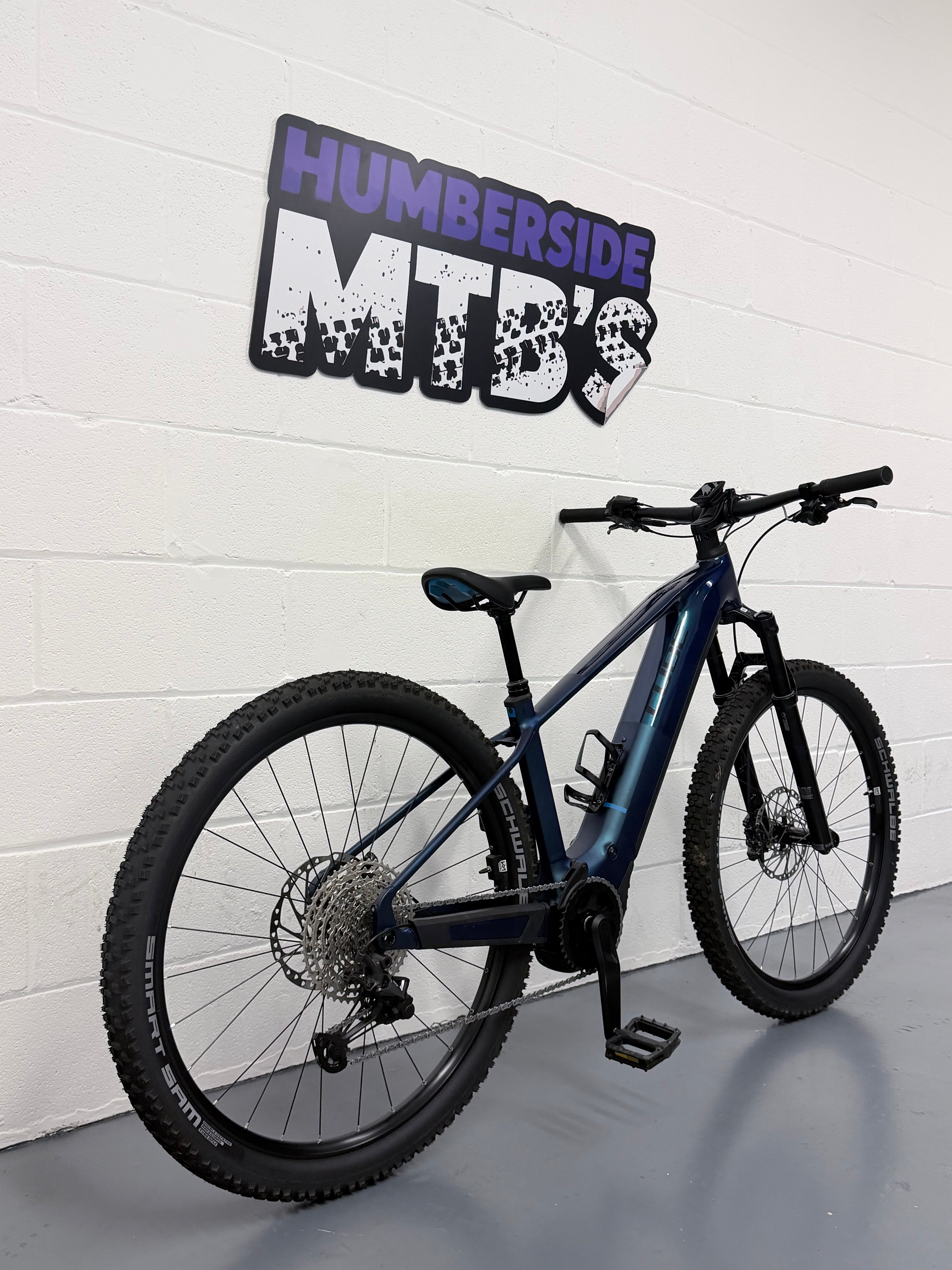 Medium - 160 Miles - 2025 Cube Reaction Hybrid SLX 800 Electric Mountain Bike - EMTB - MTB