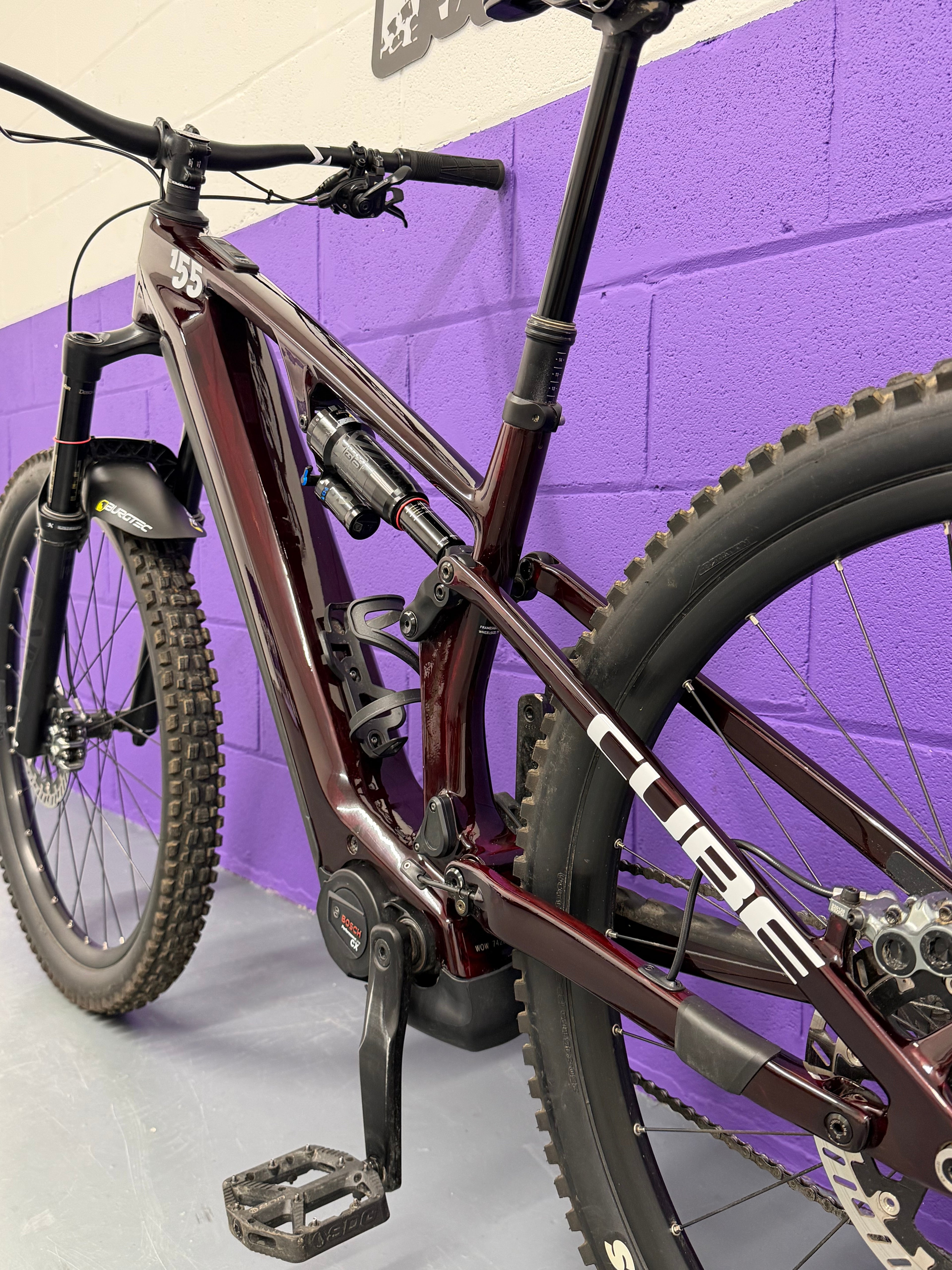 Large / 2024 Cube Stereo Hybrid One55 SLX 750 / EMTB / E-BIKE / MTB