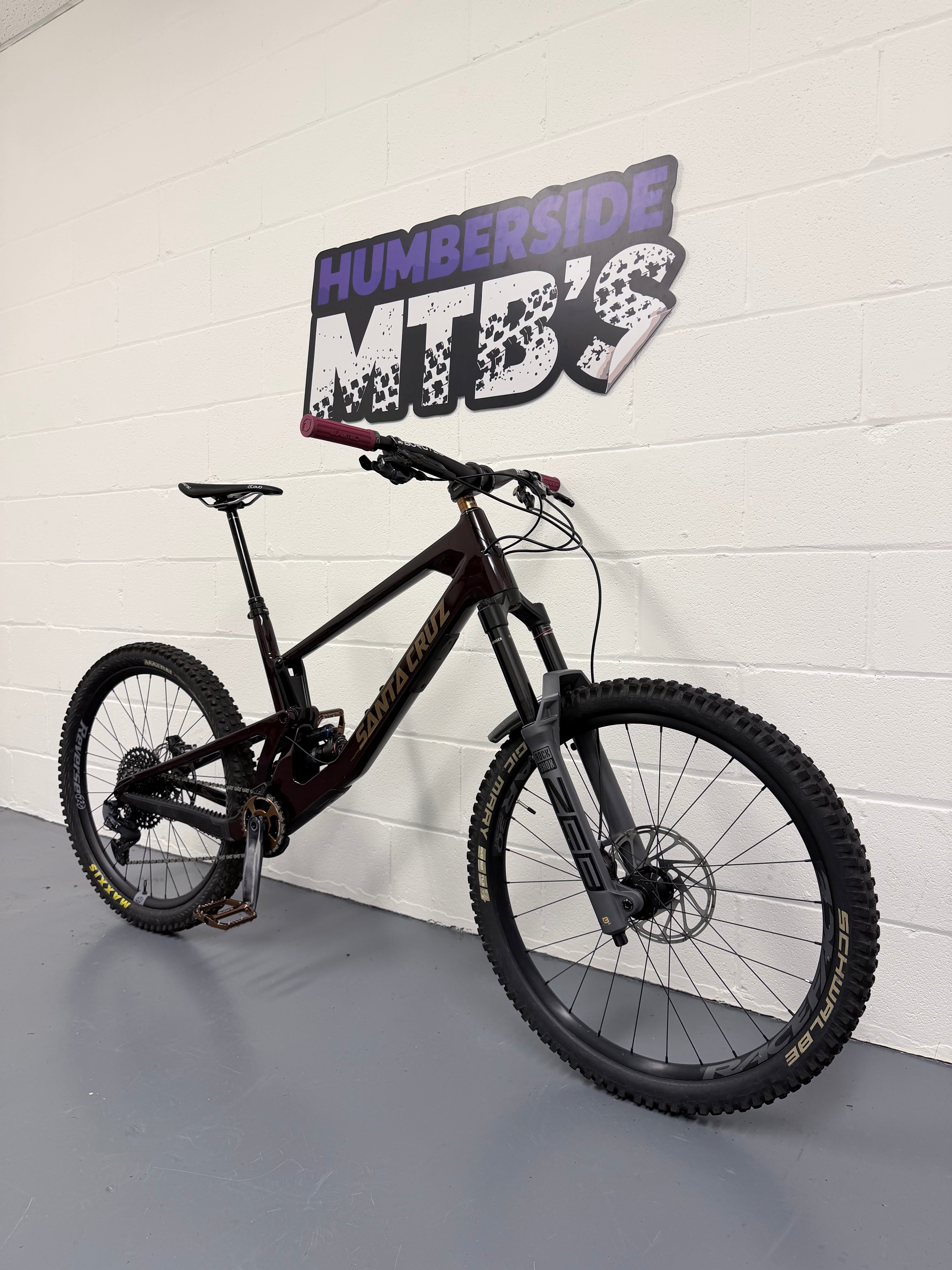XL - 2022 Santa Cruz Nomad C Oxblood - Full Suspension Mountain Bike
