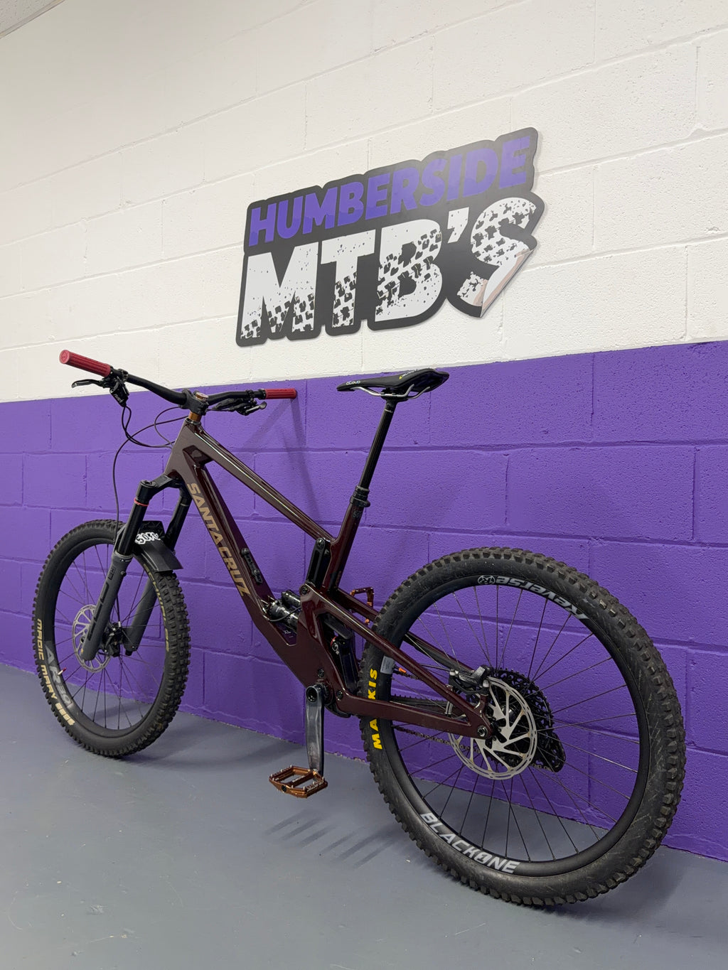 XL - 2022 Santa Cruz Nomad C Oxblood - Full Suspension Mountain Bike