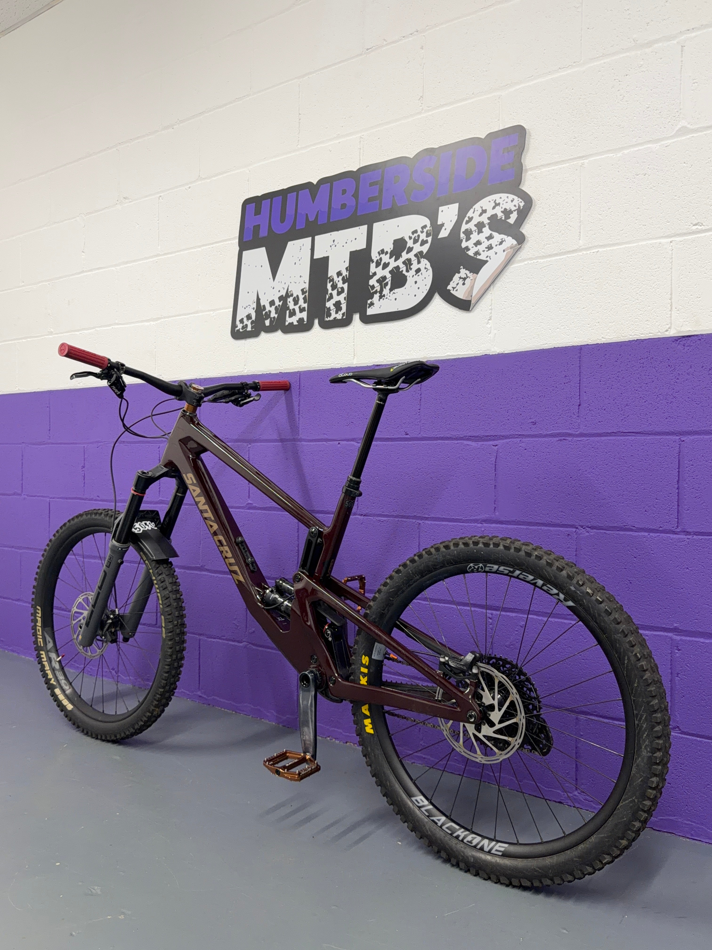 XL - 2022 Santa Cruz Nomad C Oxblood - Full Suspension Mountain Bike