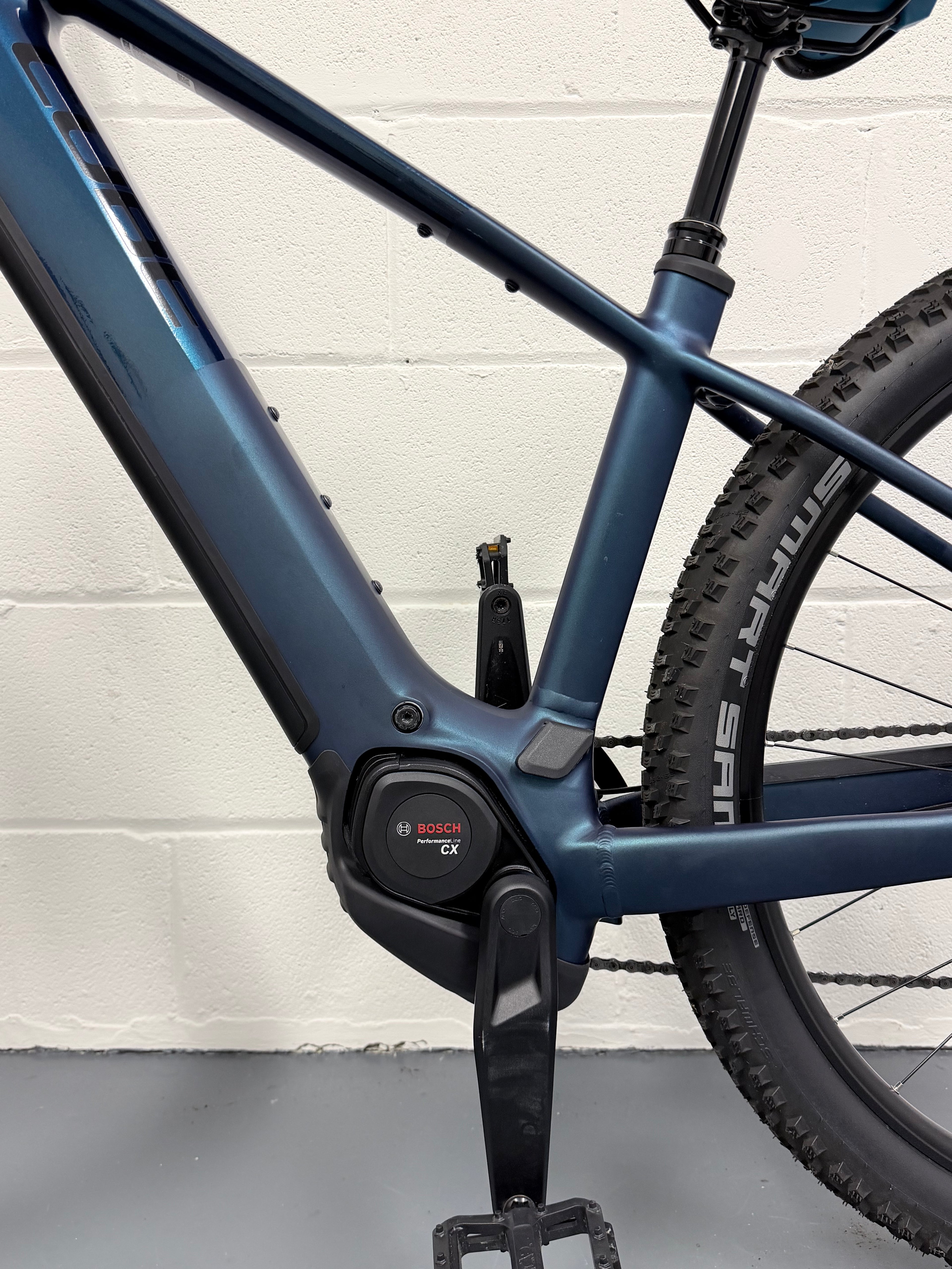 Medium - 2025 Cube Reaction Hybrid SLX 800 Full Suspension Electric Mountain Bike - EMTB - MTB