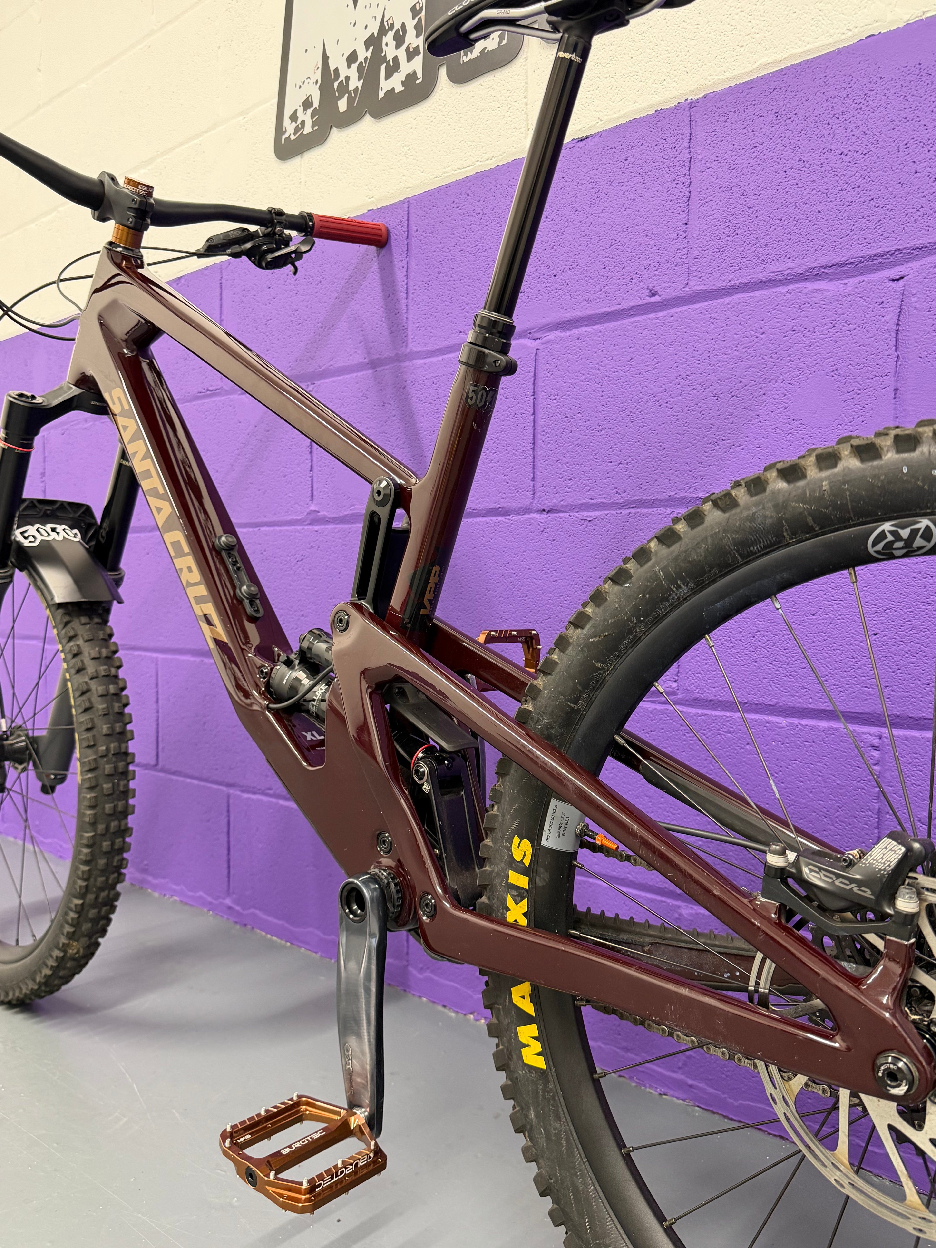 XL - 2022 Santa Cruz Nomad C Oxblood - Full Suspension Mountain Bike