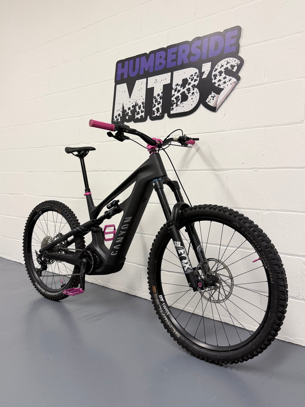Large - 2024 Canyon Strive: ON CFR Underdog Full Suspension Electric Mountain Bike - EMTB