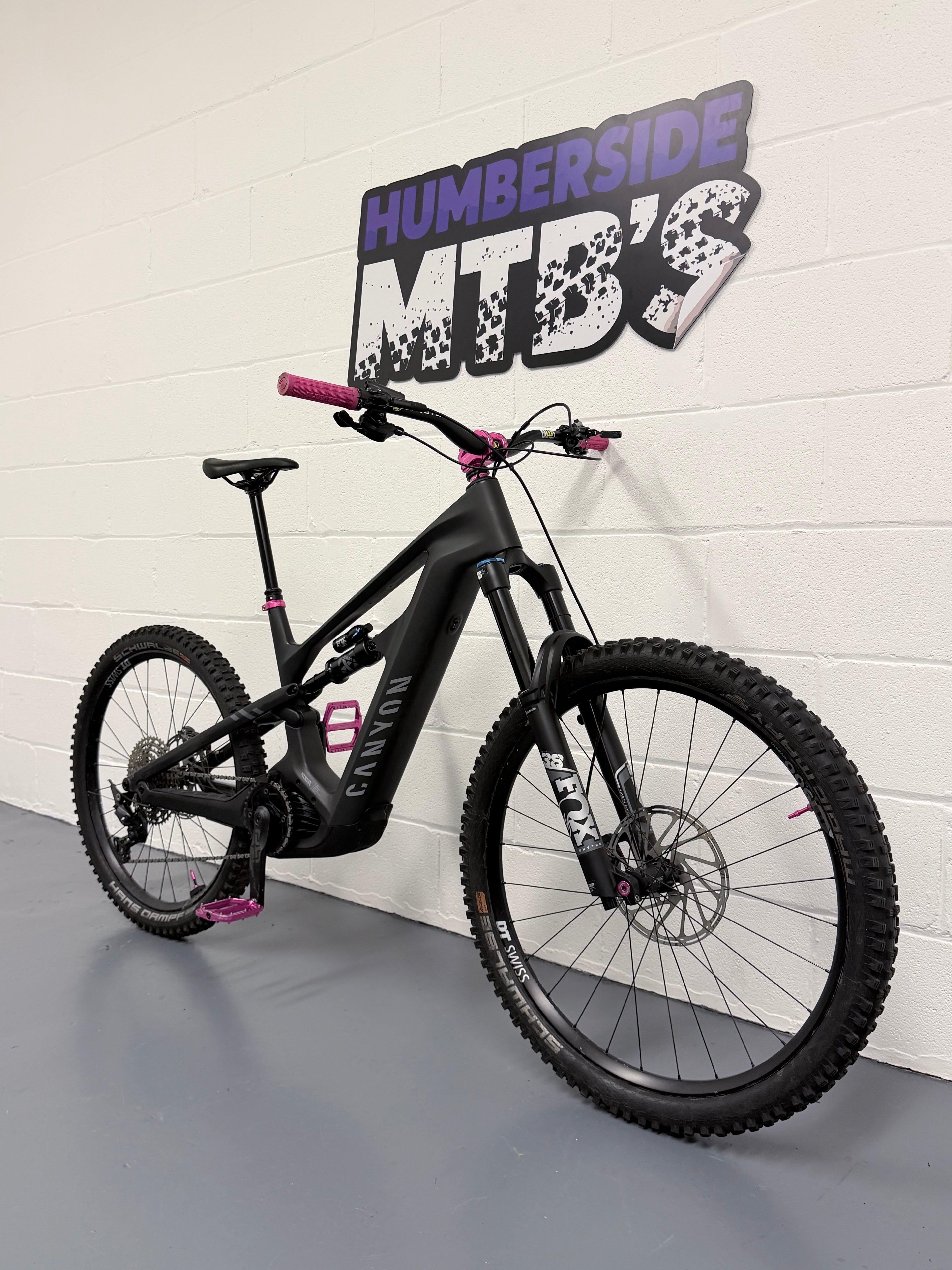 Large - 2024 Canyon Strive: ON CFR Underdog Full Suspension Electric Mountain Bike - EMTB