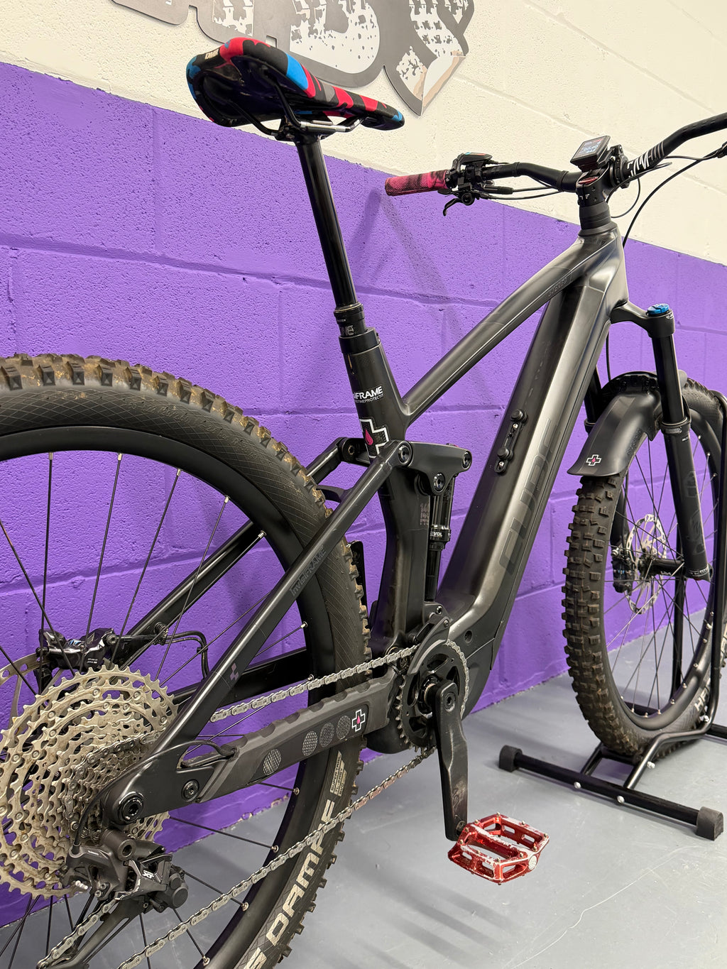 Large / 2024 CUBE STEREO HYBRID 140 HPC SLX 750 / EMTB / E-BIKE / MTB