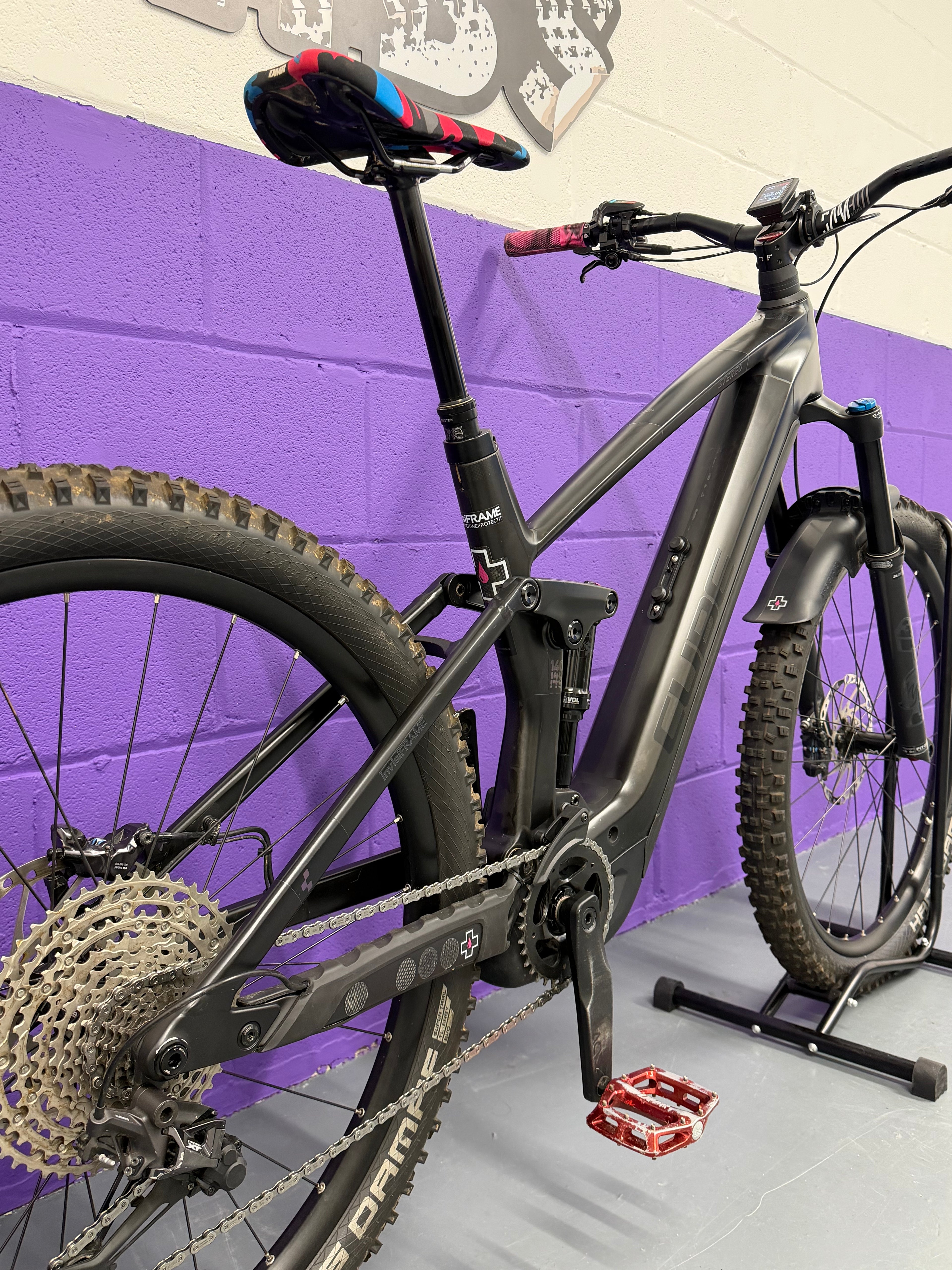 Large / 2024 CUBE STEREO HYBRID 140 HPC SLX 750 / EMTB / E-BIKE / MTB