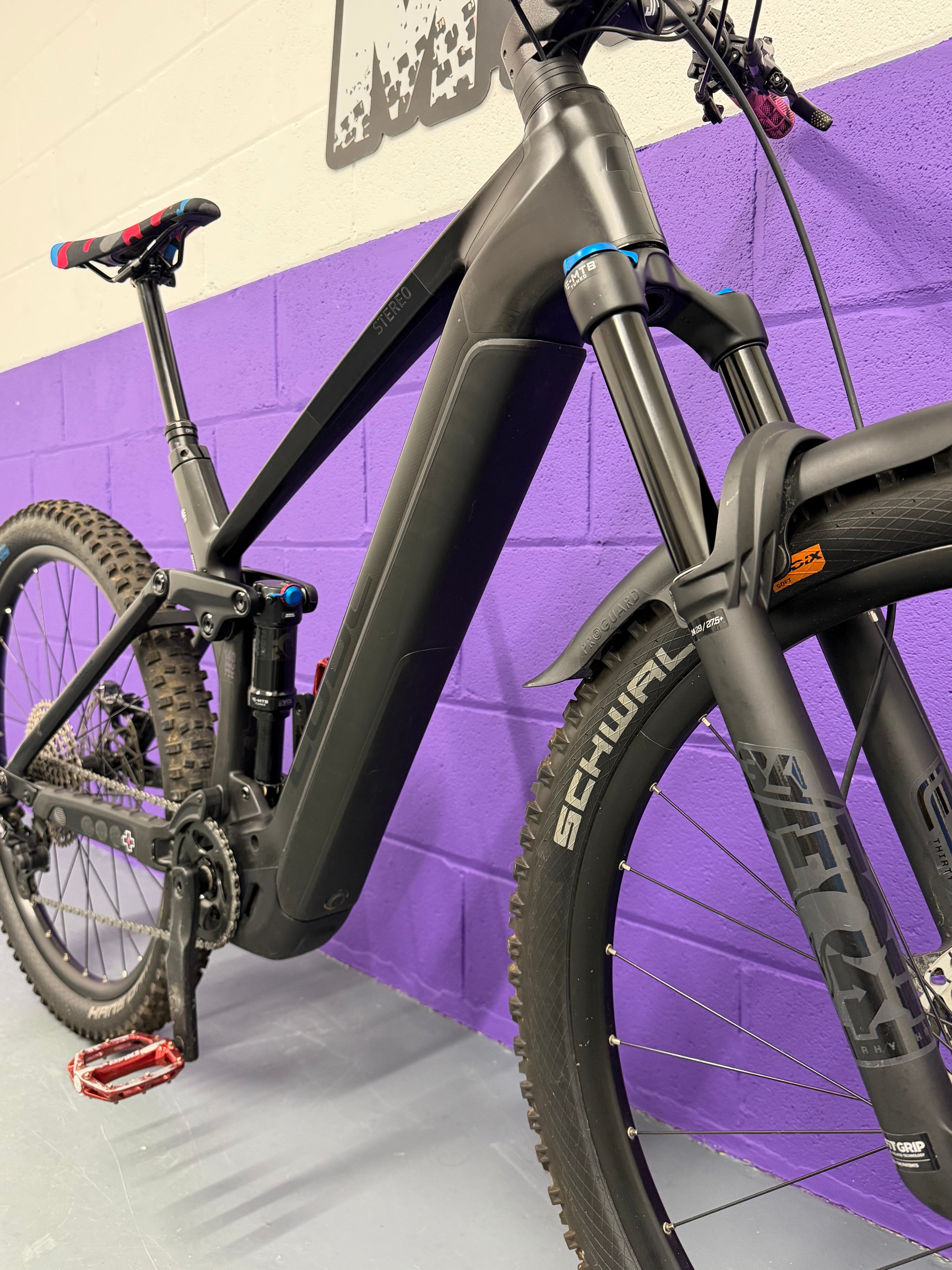Large / 2024 CUBE STEREO HYBRID 140 HPC SLX 750 / EMTB / E-BIKE / MTB