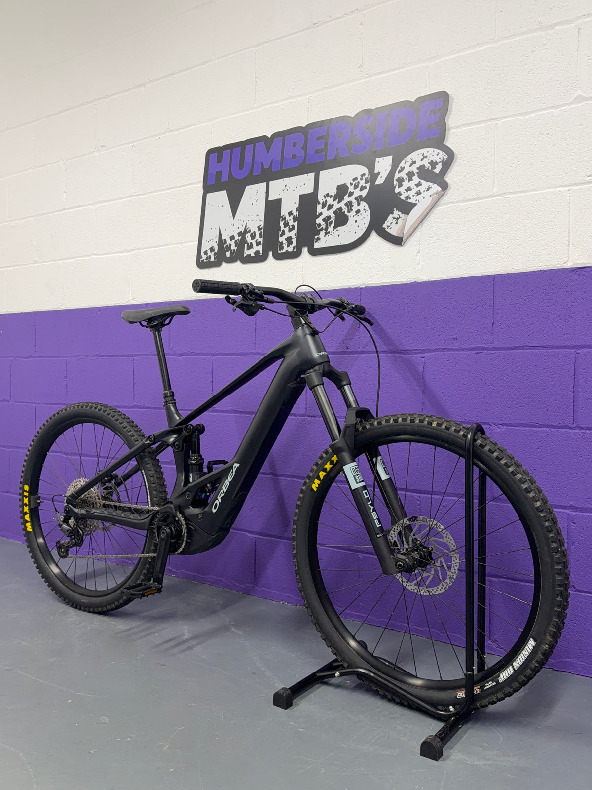 Medium / 2026 ORBEA Wild ST H30 - 93 Miles Full Suspension Mountain Bike / EMTB / MTB