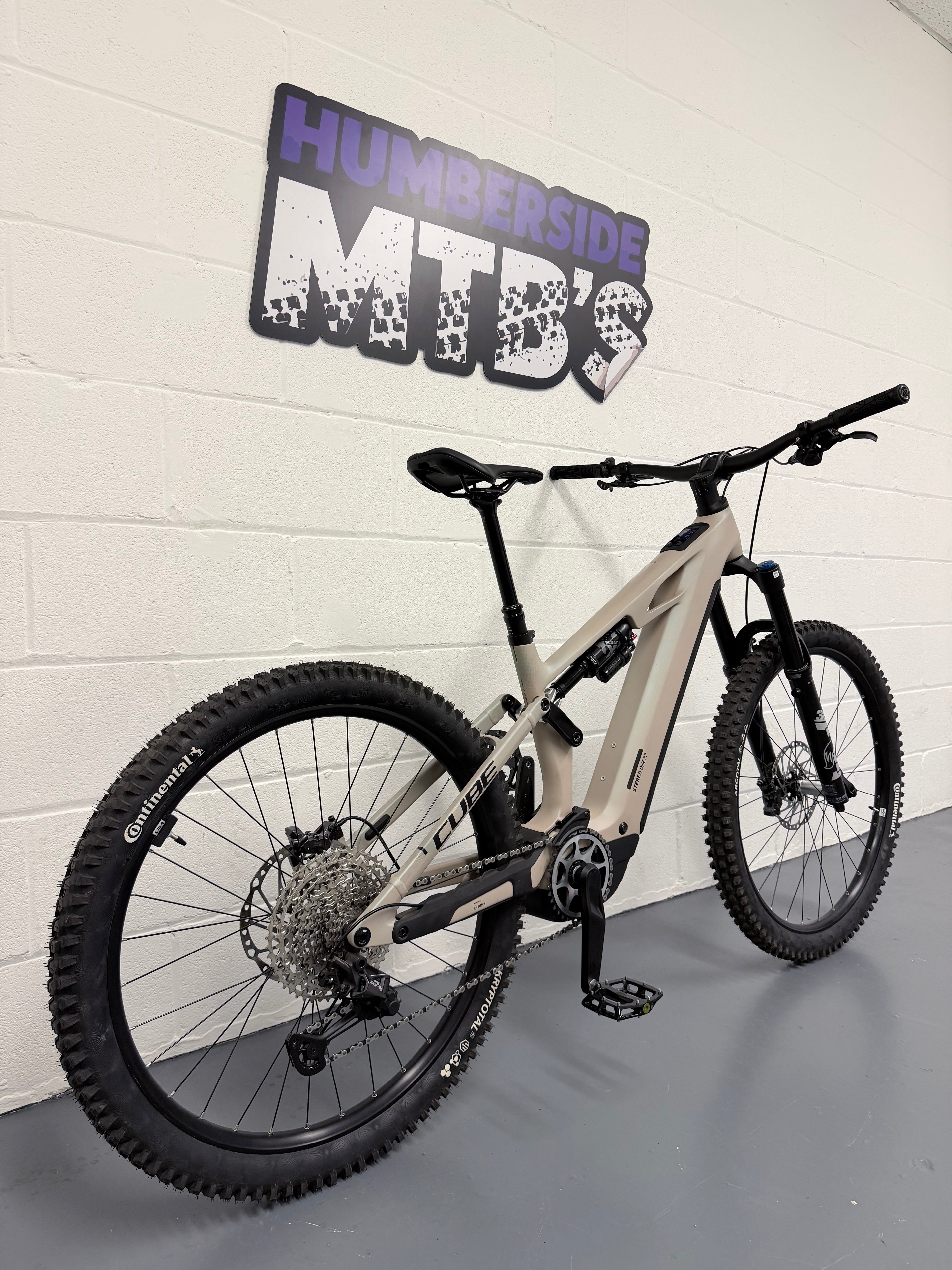 Medium - 41 Miles ! - 2026 Cube Stereo Hybrid One77 HPC SLX 800 Full Suspension Mountain Bike - EMTB - MTB