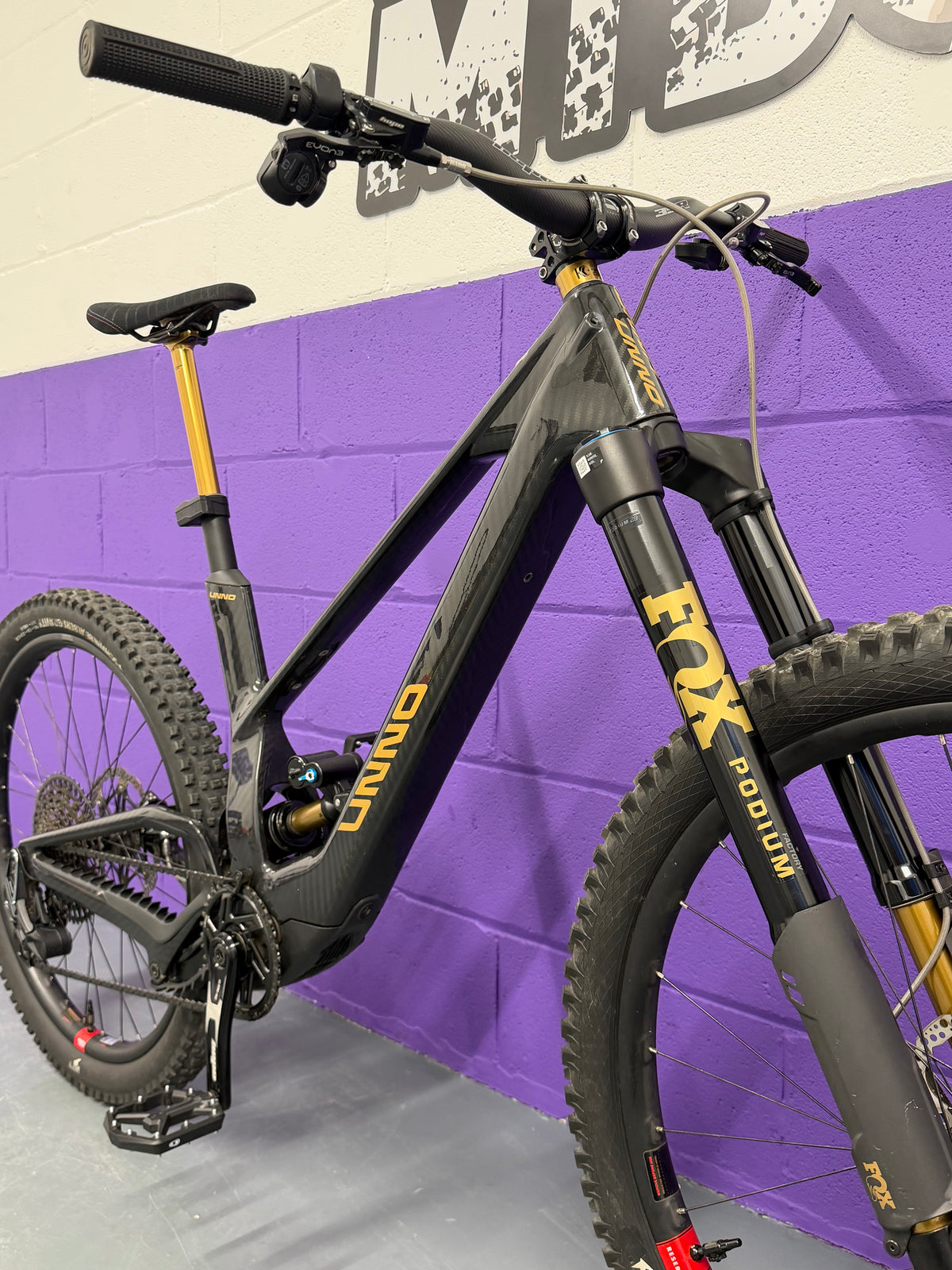 S2 / 2026 Unno Mith Pro Factory Build - 197 Miles Full Suspension Electric Mountain Bike / EMTB / MTB