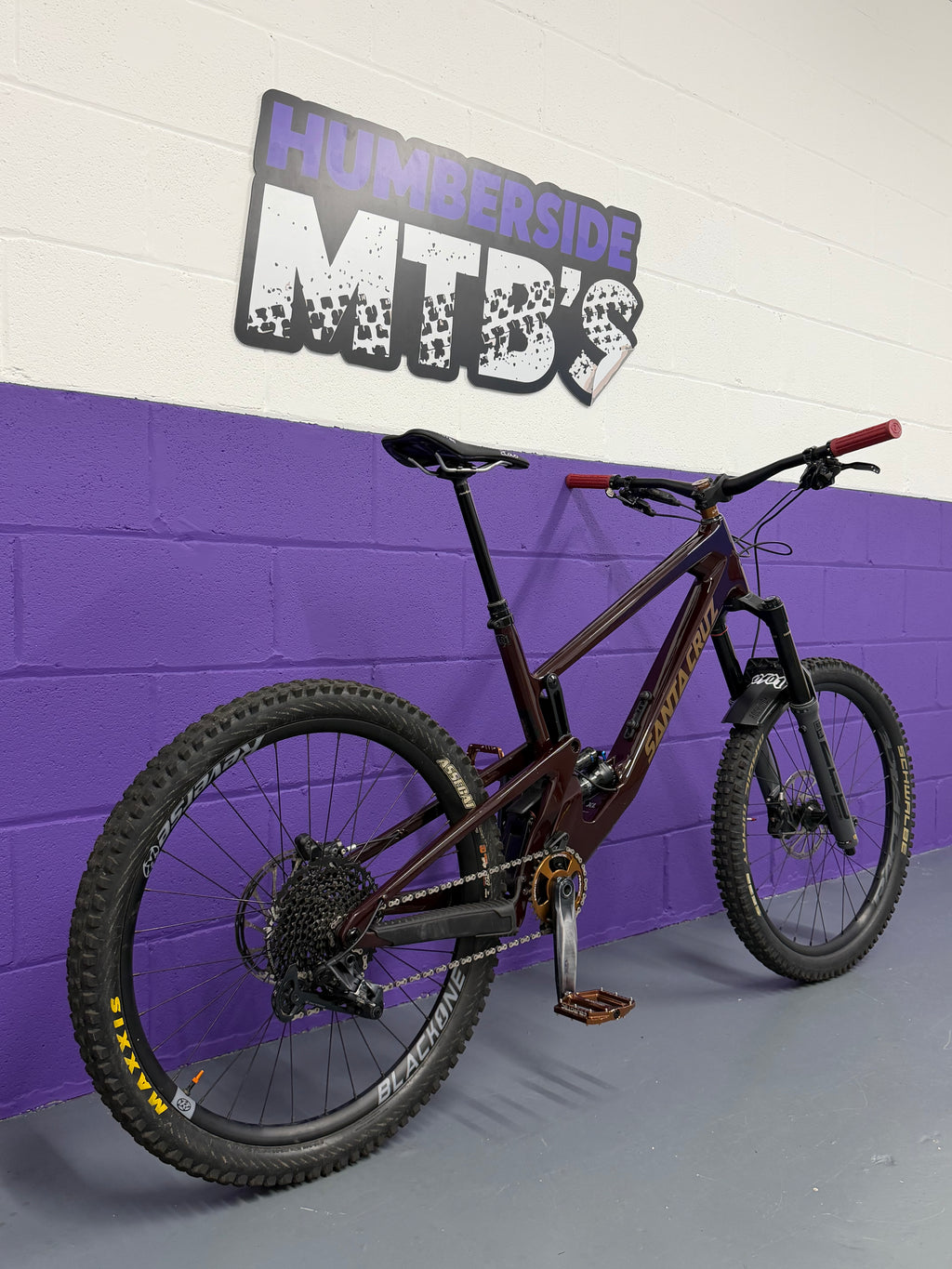 XL - 2022 Santa Cruz Nomad C Oxblood - Full Suspension Mountain Bike
