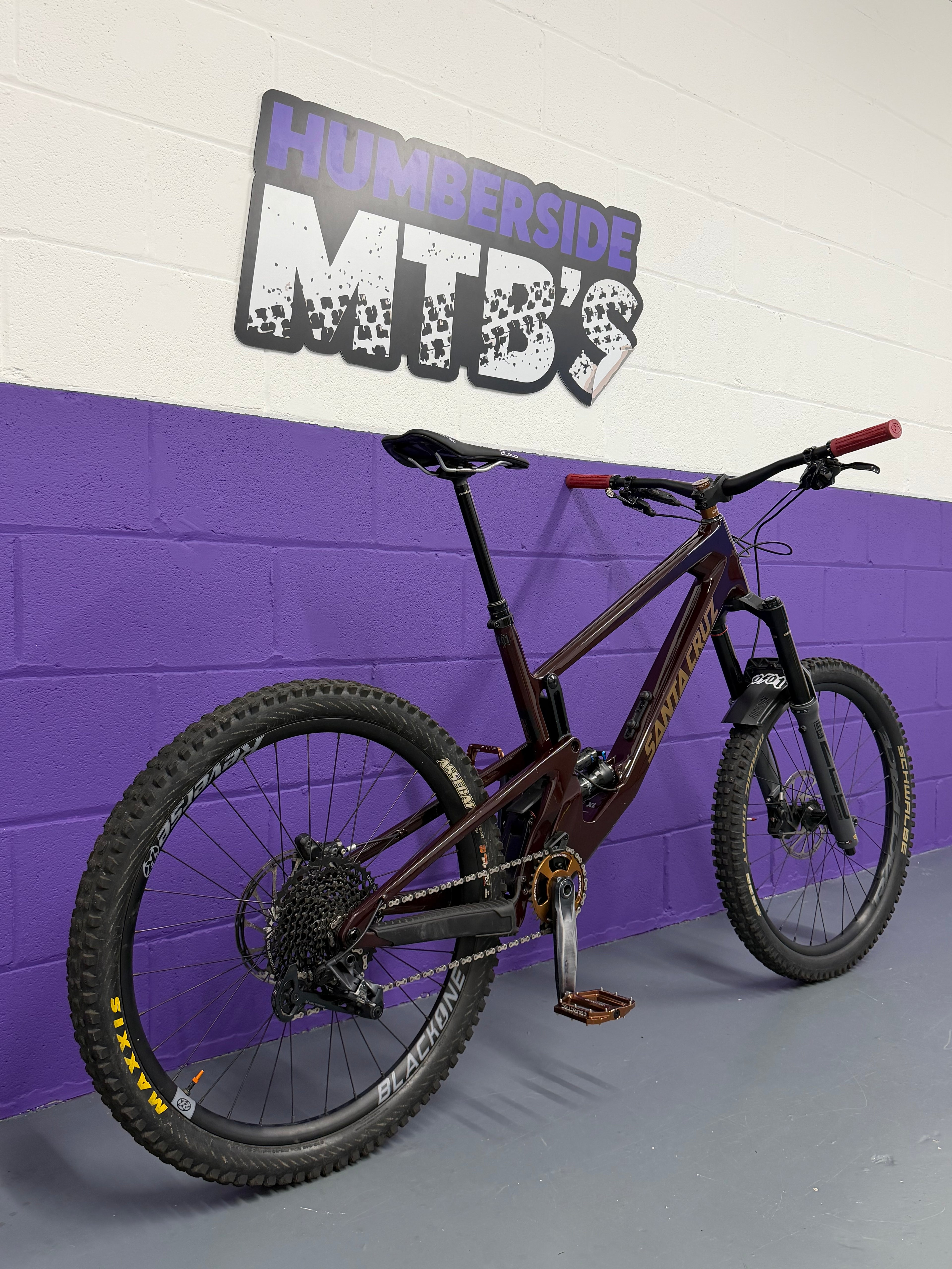 XL - 2022 Santa Cruz Nomad C Oxblood - Full Suspension Mountain Bike