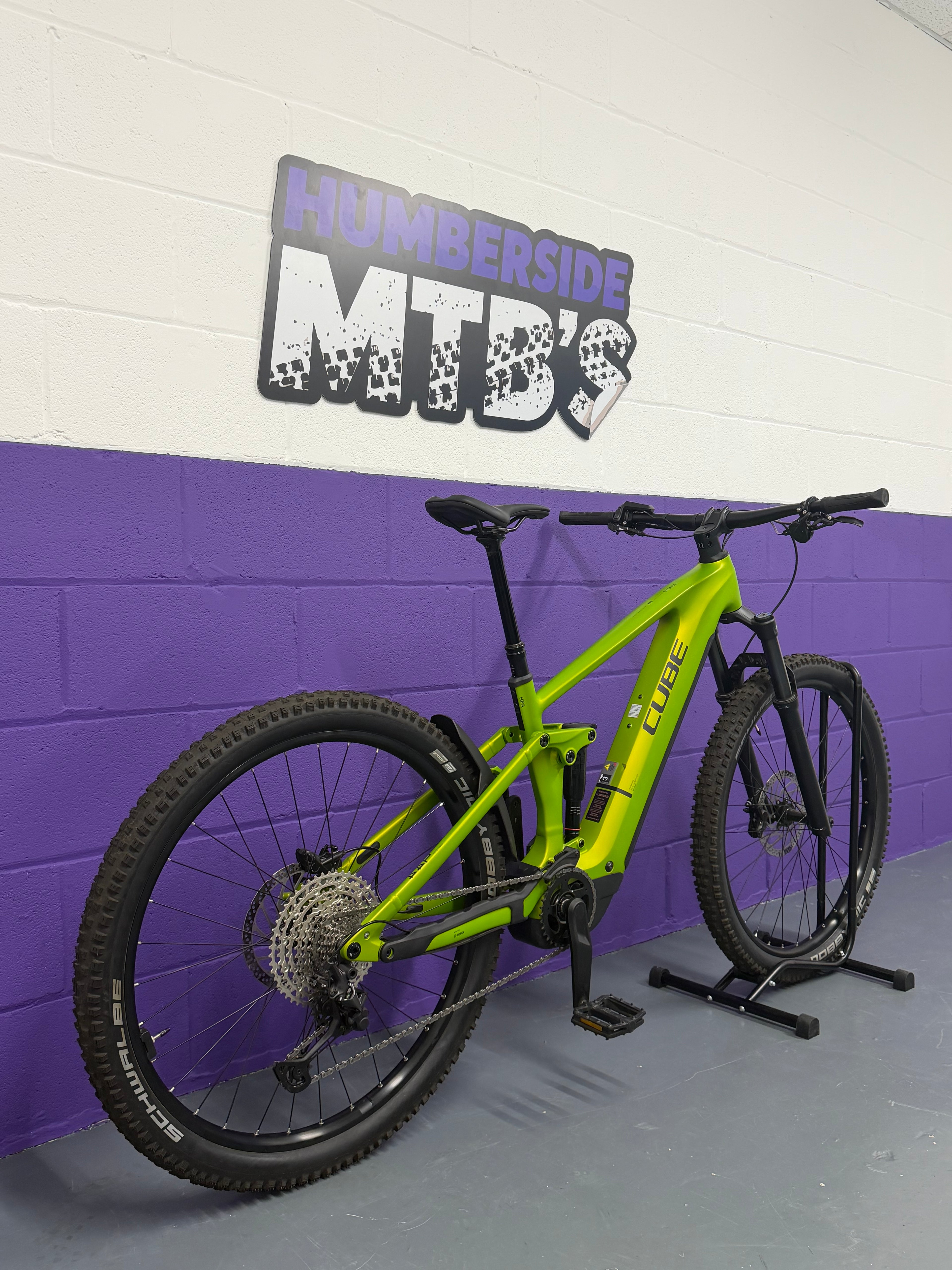 Large / 2025 Cube Stereo Hybrid One44 EX 800 / 78 MILES / EMTB / E-BIKE / MTB