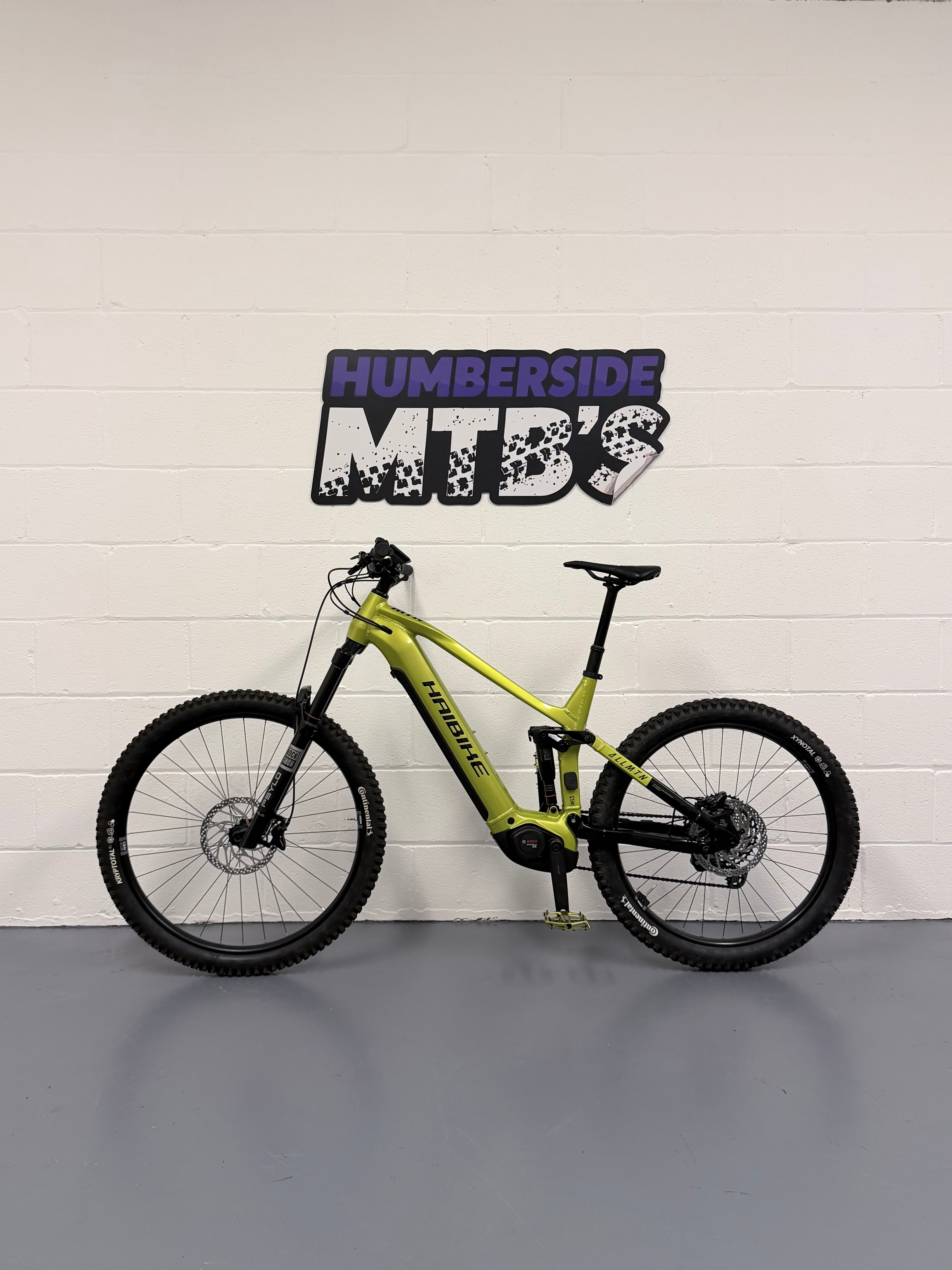 Large - 2025 HAIBIKE ALLMTN 6 Full Suspension Mountain Bike - EMTB