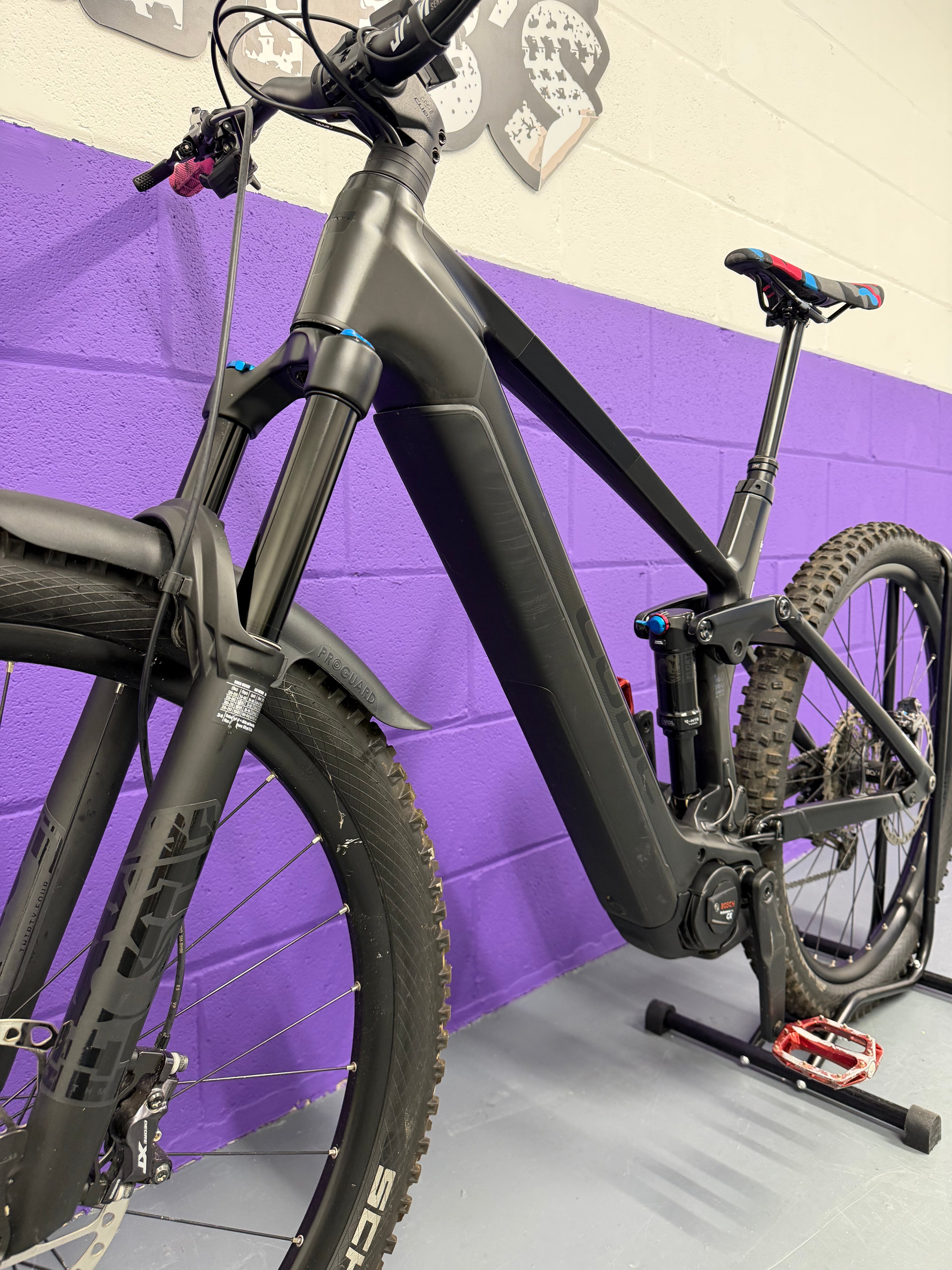 Large / 2024 CUBE STEREO HYBRID 140 HPC SLX 750 / EMTB / E-BIKE / MTB
