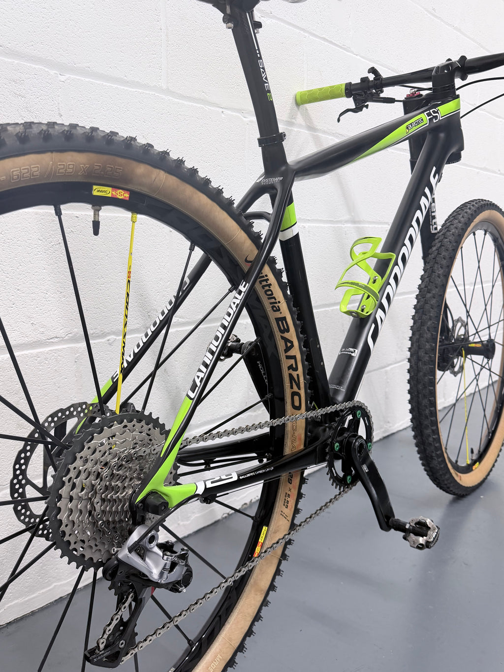 Large - CANNONDALE F-SI LEFTY TEAM 29 - MTB - UPGRADED