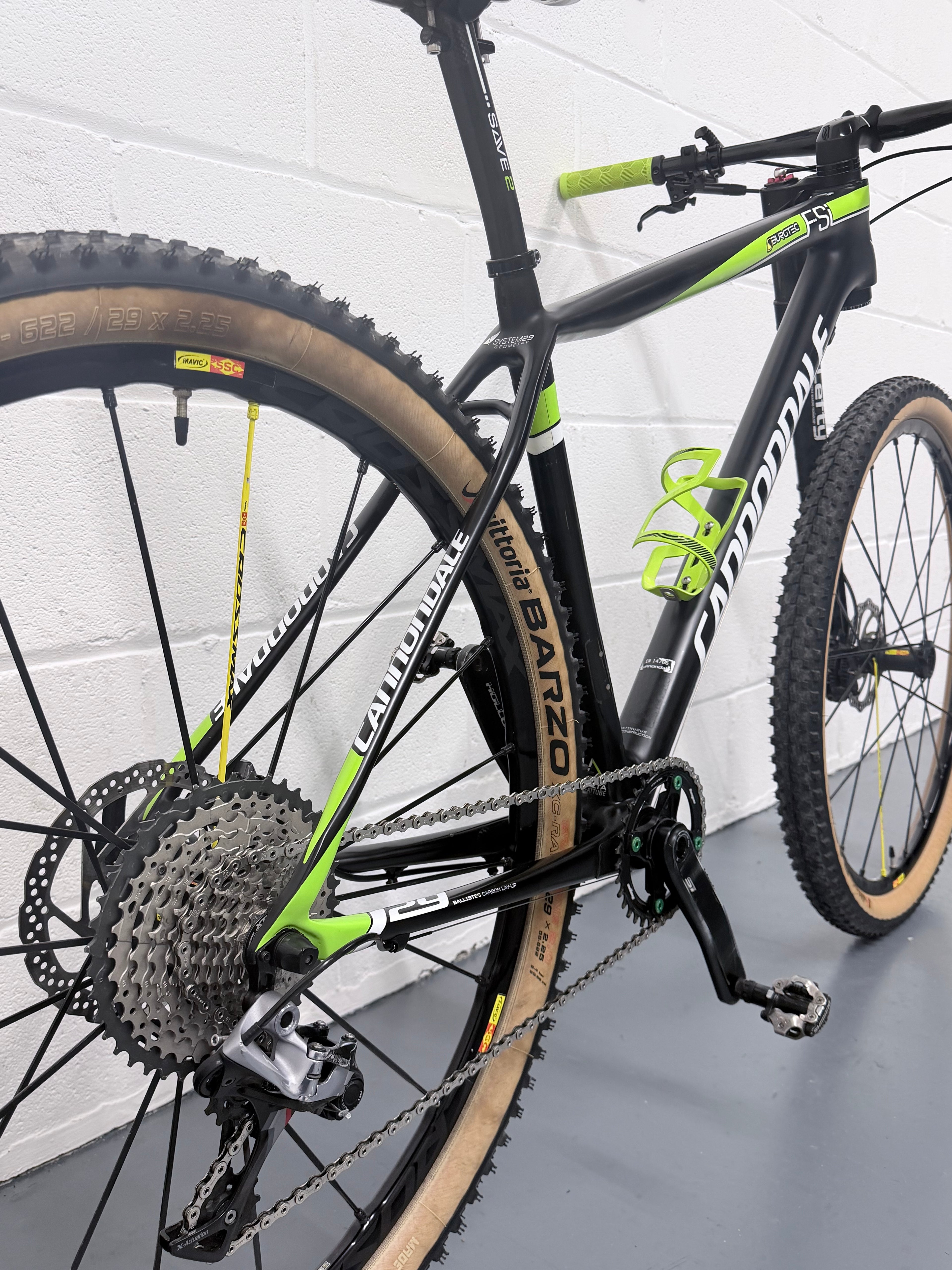 Large - CANNONDALE F-SI LEFTY TEAM 29 - MTB - UPGRADED