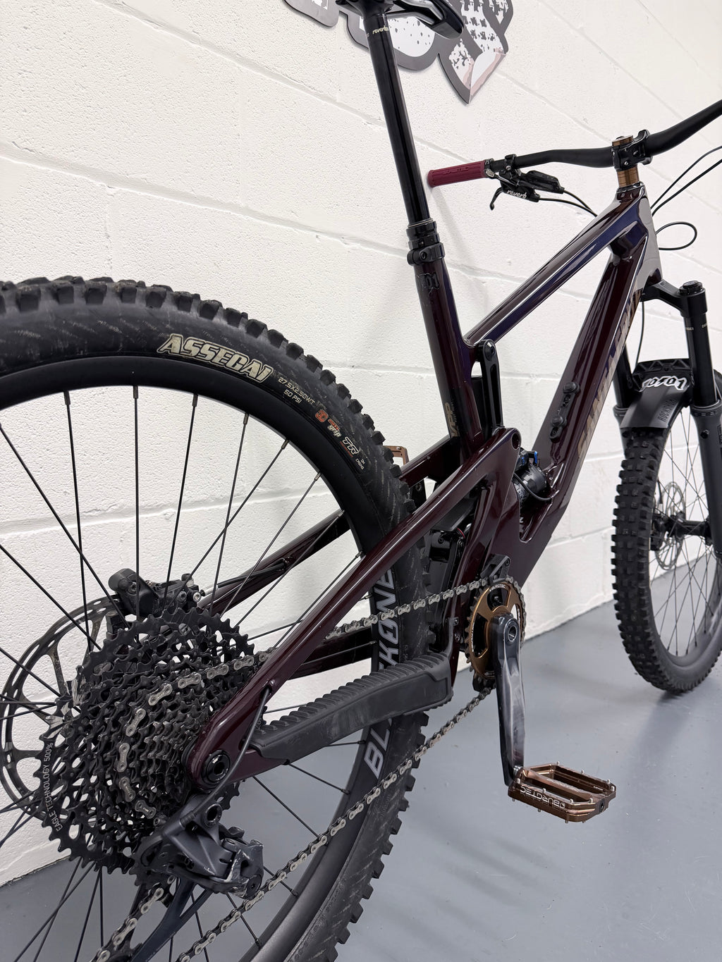 XL - 2022 Santa Cruz Nomad C Oxblood - Full Suspension Mountain Bike