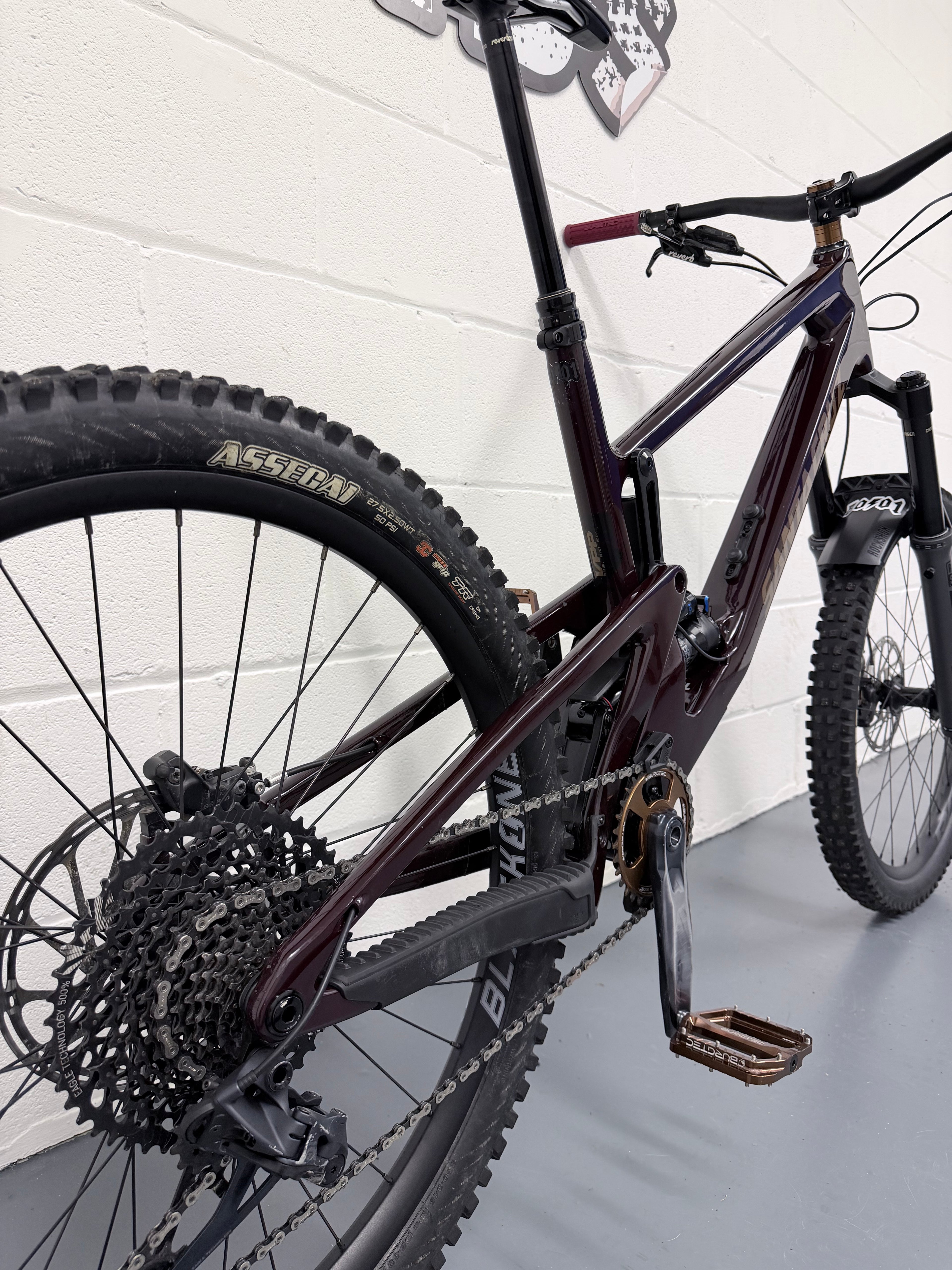 XL - 2022 Santa Cruz Nomad C Oxblood - Full Suspension Mountain Bike