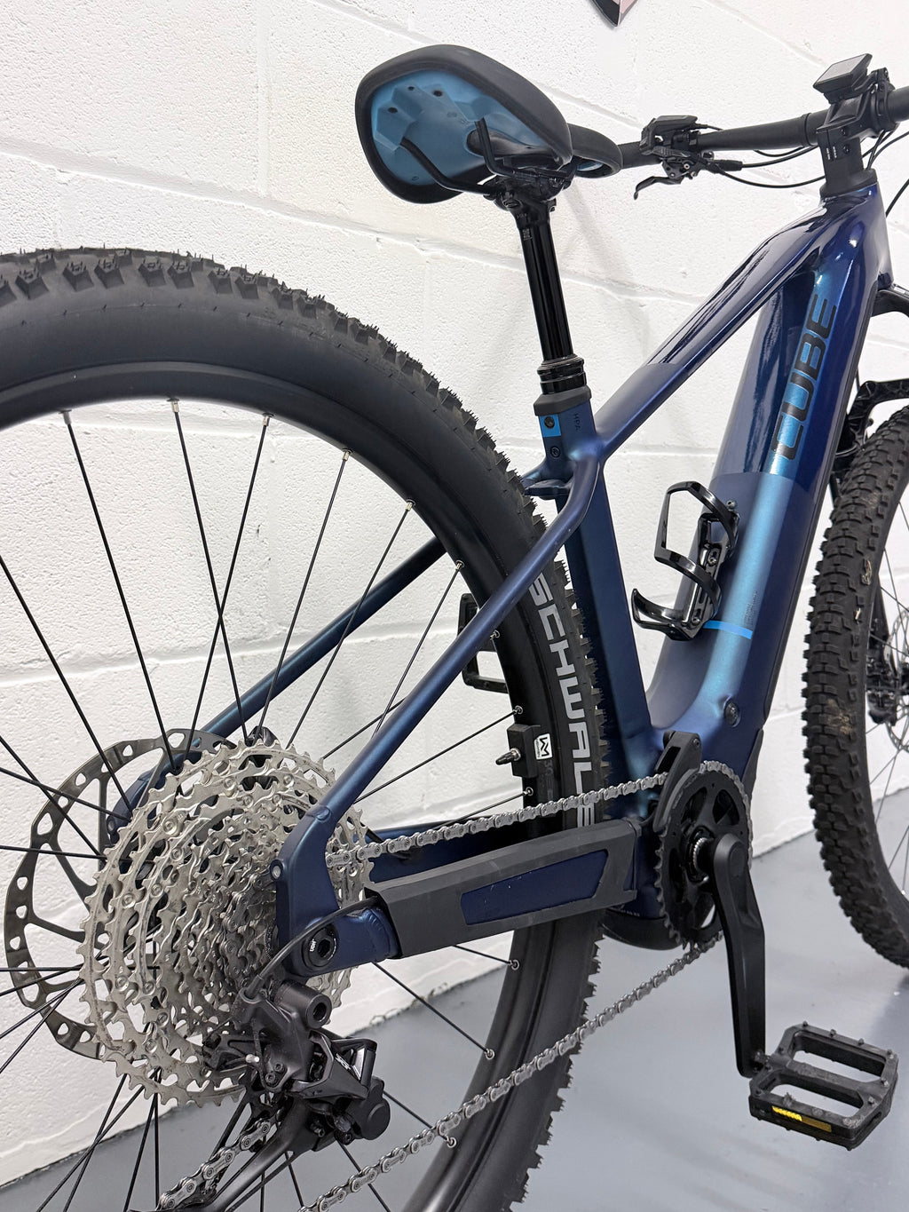 Medium - 160 Miles - 2025 Cube Reaction Hybrid SLX 800 Electric Mountain Bike - EMTB - MTB