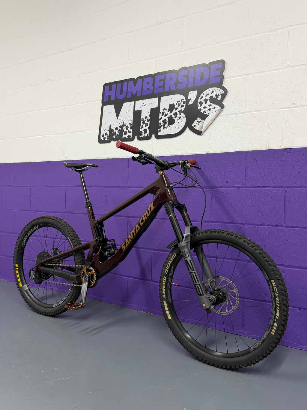 XL - 2022 Santa Cruz Nomad C Oxblood - Full Suspension Mountain Bike
