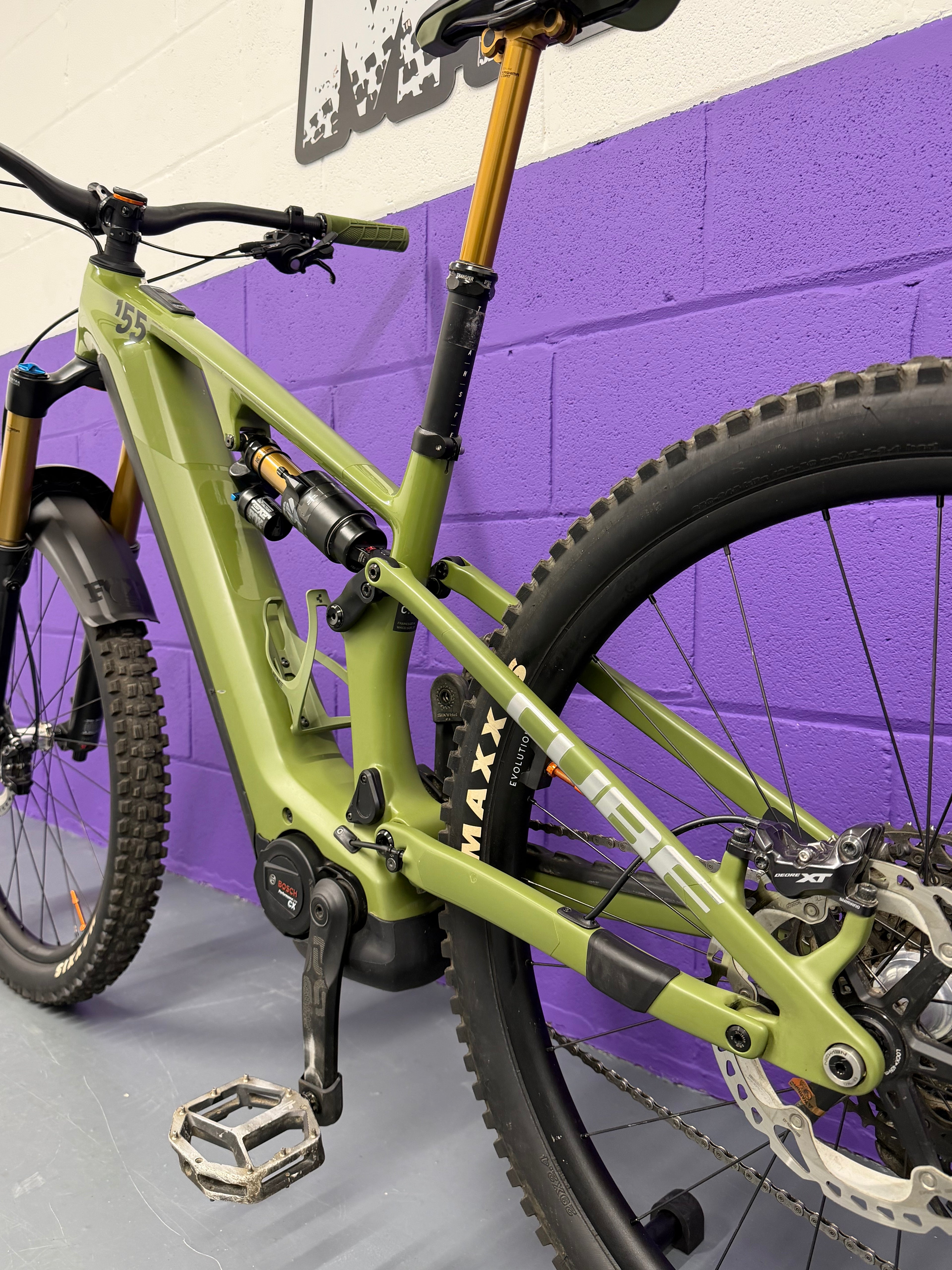 Medium / 2024 Cube Stereo Hybrid One55 TM 750 / EMTB / E-BIKE / MTB