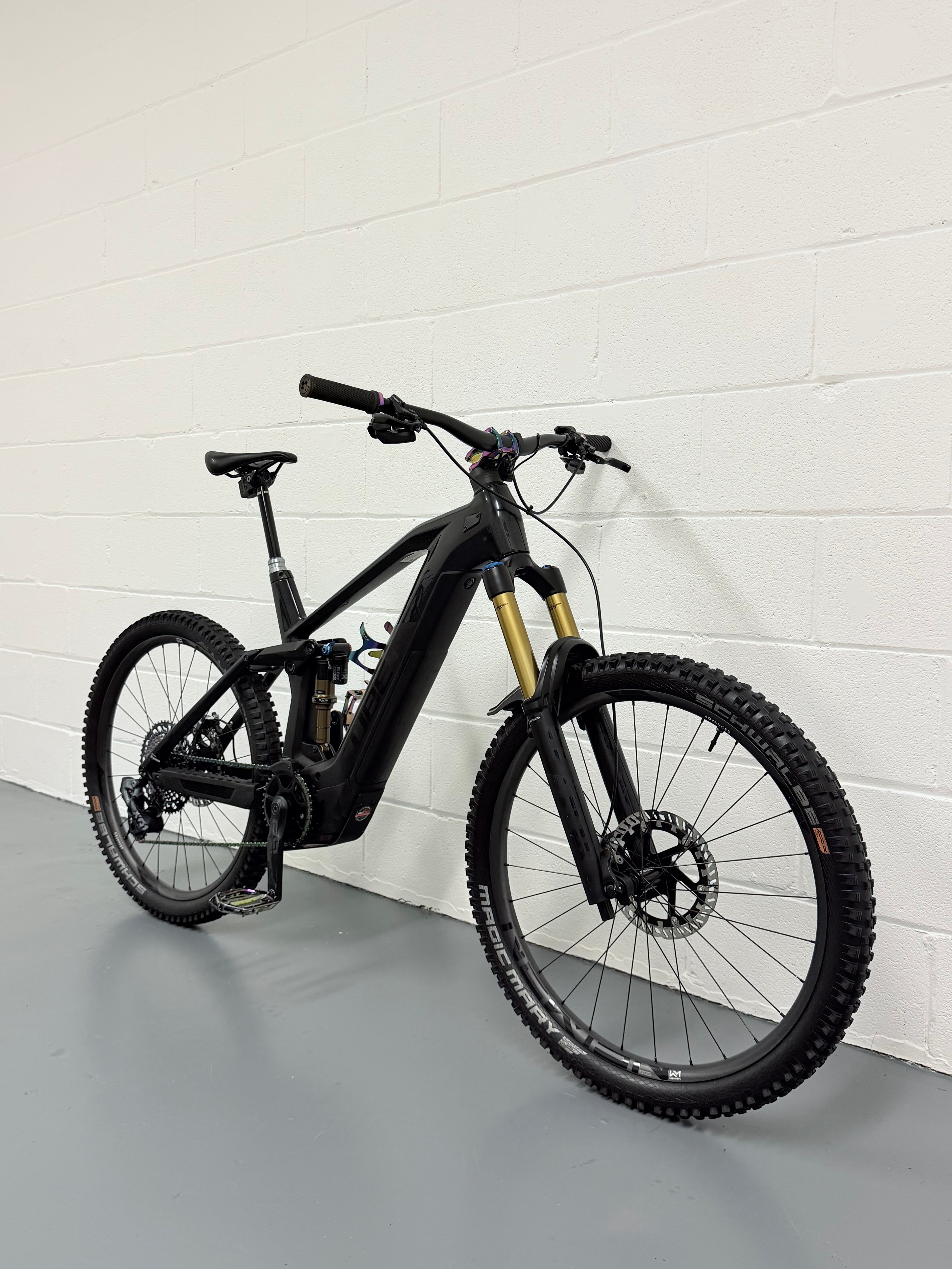 Large - 2021 Cube Stereo Hybrid 160 C62 SLT Full Suspension Mountain Bike - EMTB