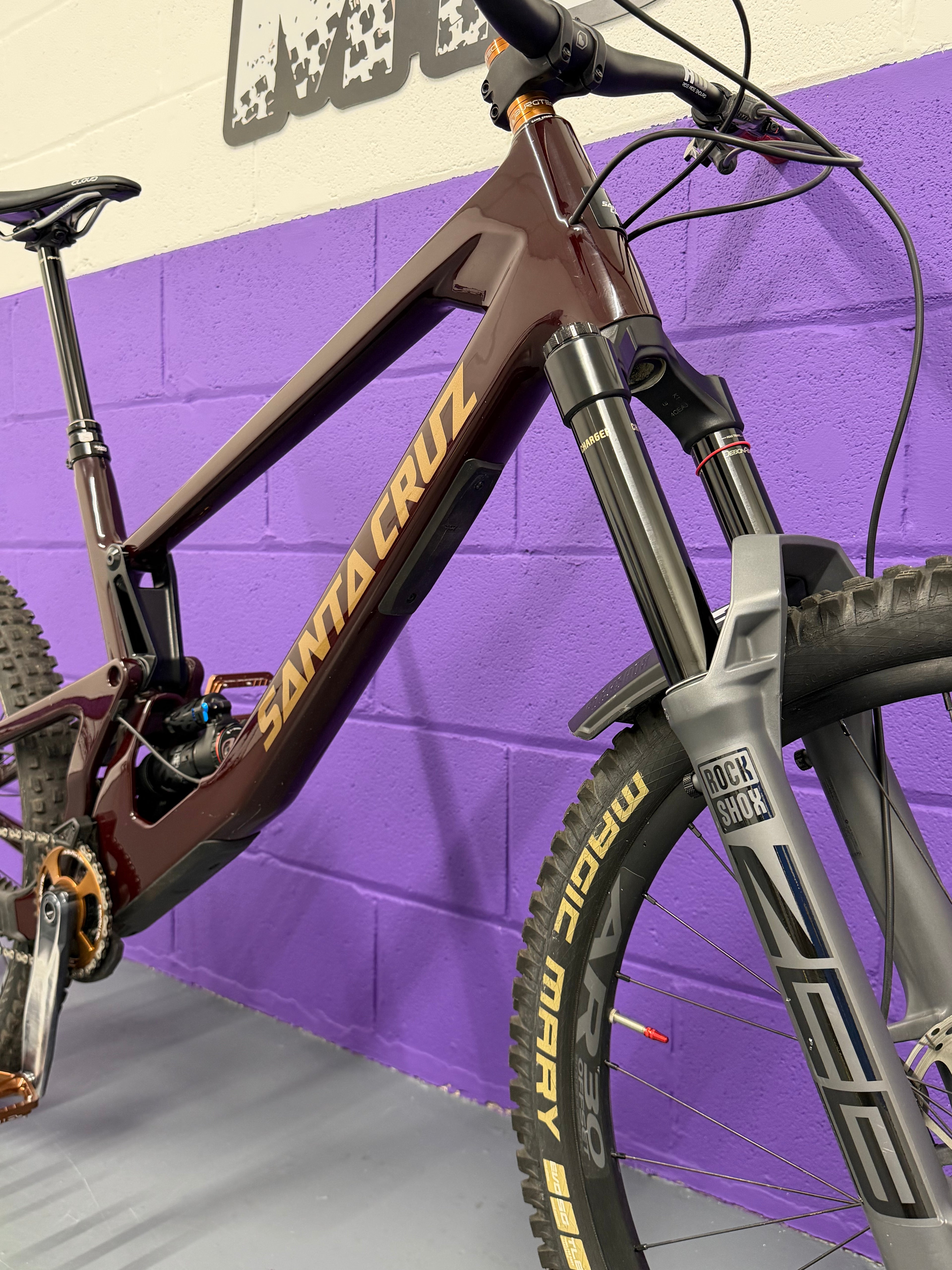 XL - 2022 Santa Cruz Nomad C Oxblood - Full Suspension Mountain Bike