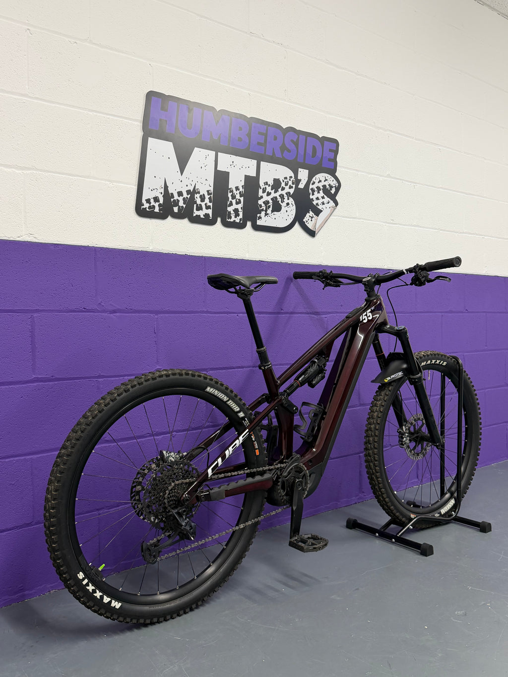 Large / 2024 Cube Stereo Hybrid One55 SLX 750 / EMTB / E-BIKE / MTB