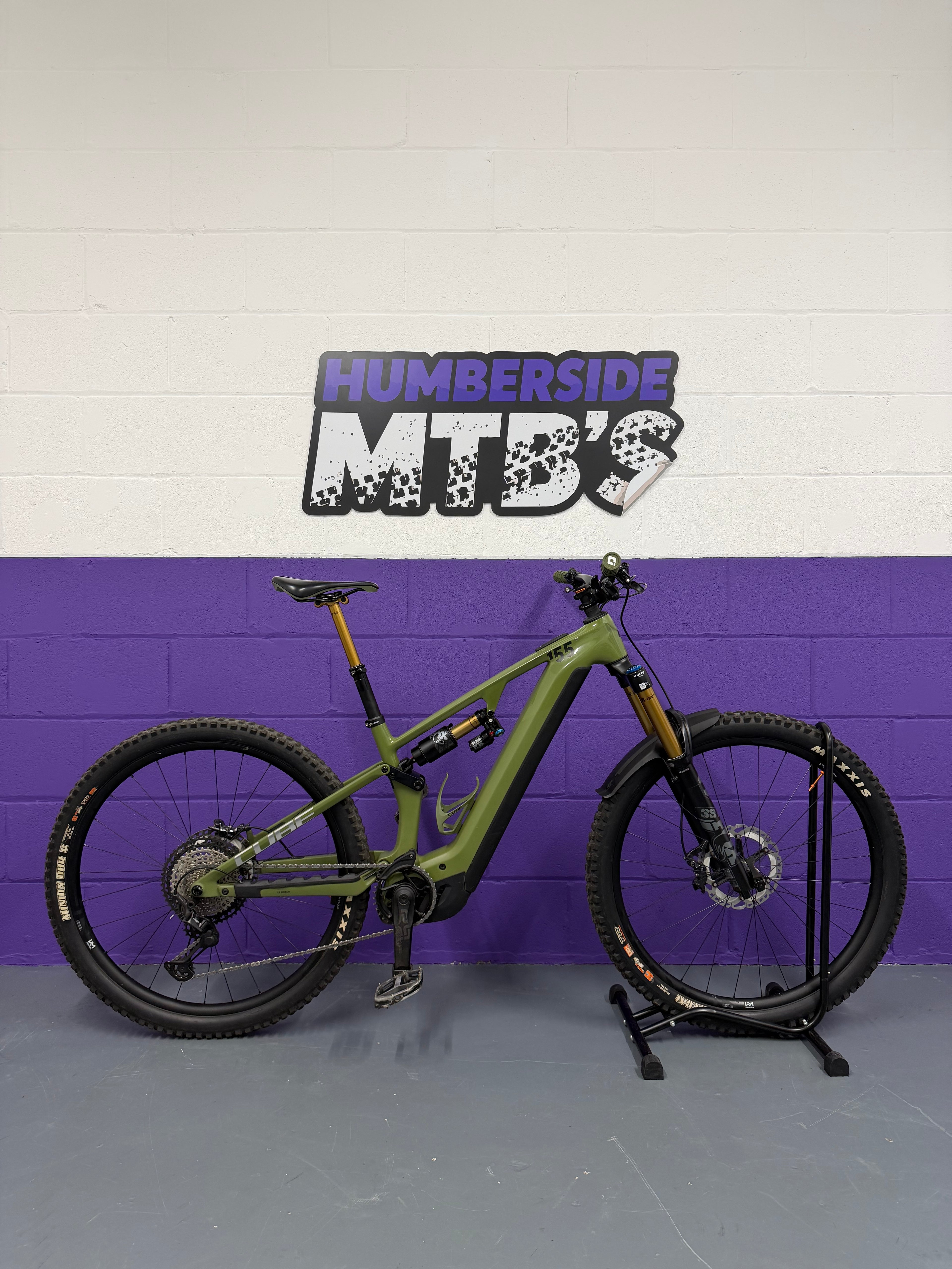 Medium / 2024 Cube Stereo Hybrid One55 TM 750 / EMTB / E-BIKE / MTB
